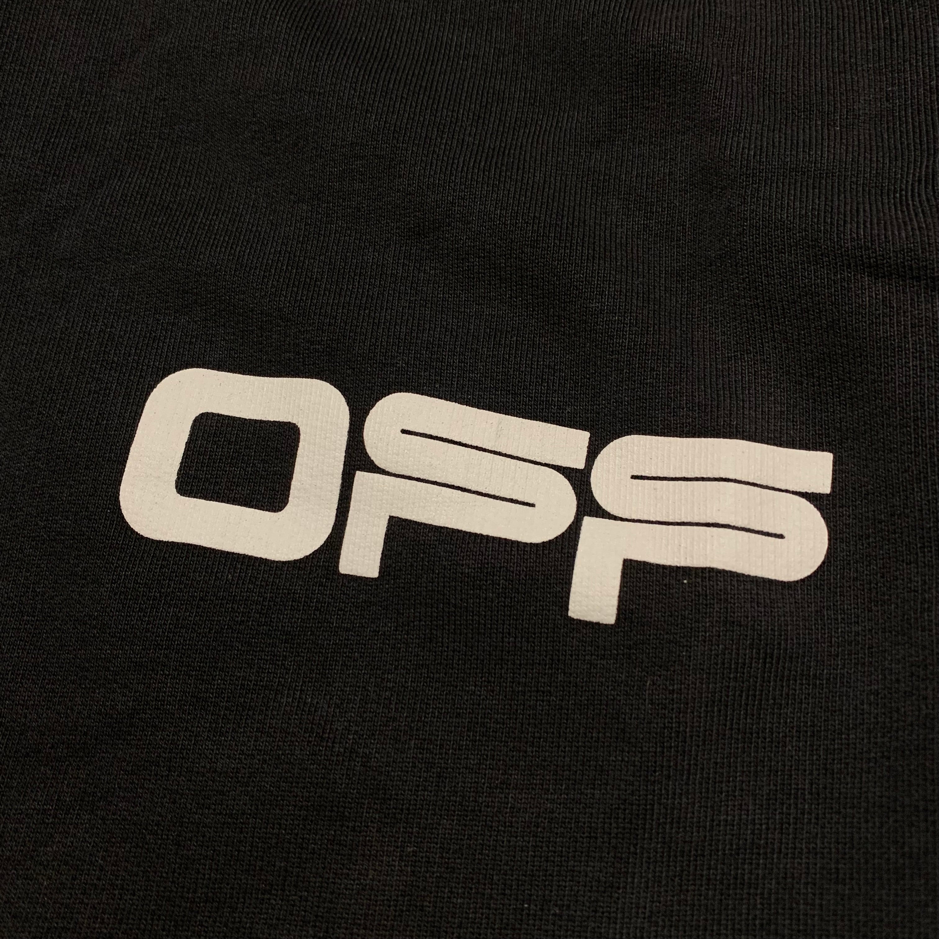 Off White Medium Shorts Airport Diag Black Joggers Bottoms Virgil Abloh