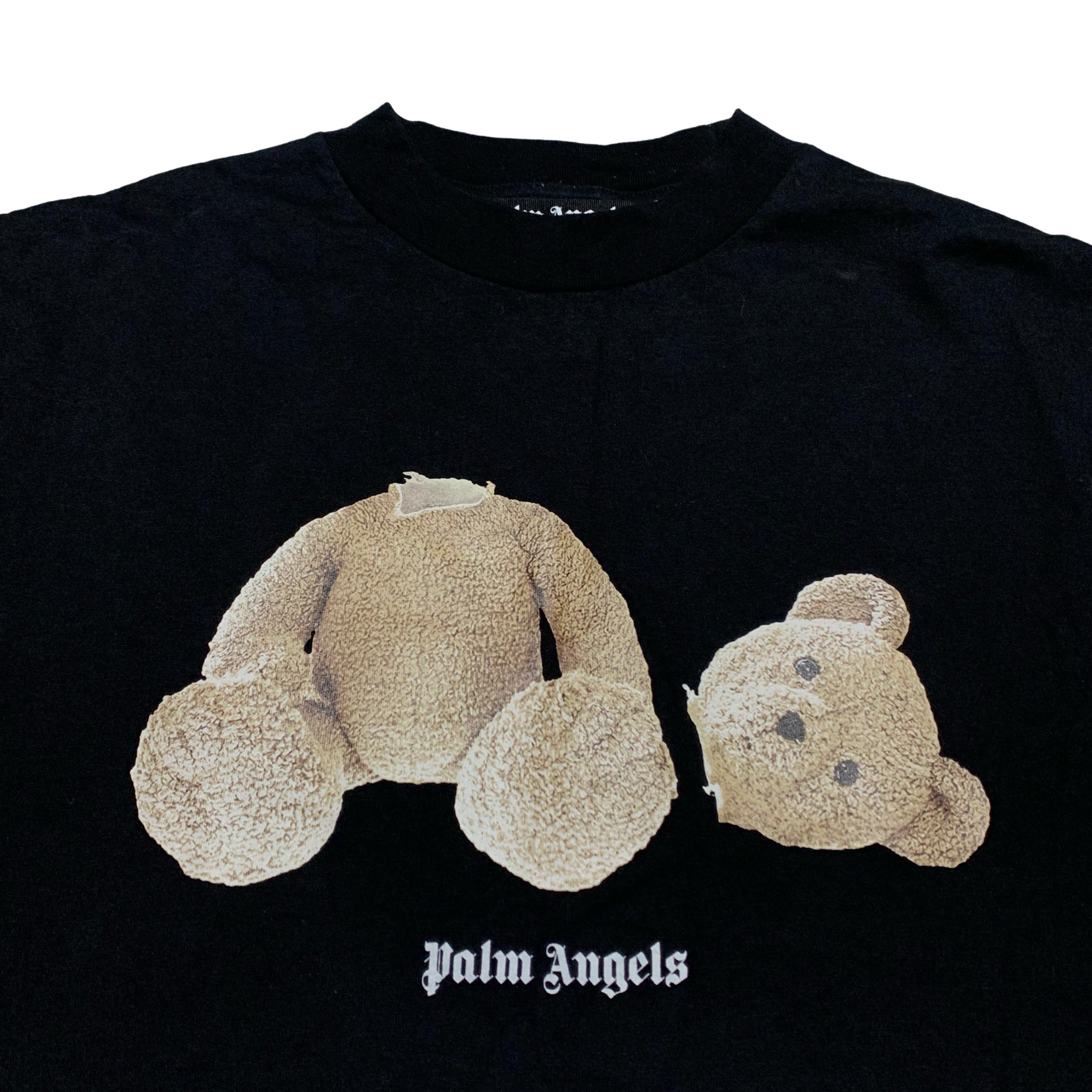 Palm Angels Medium Classic Bear Black Tee