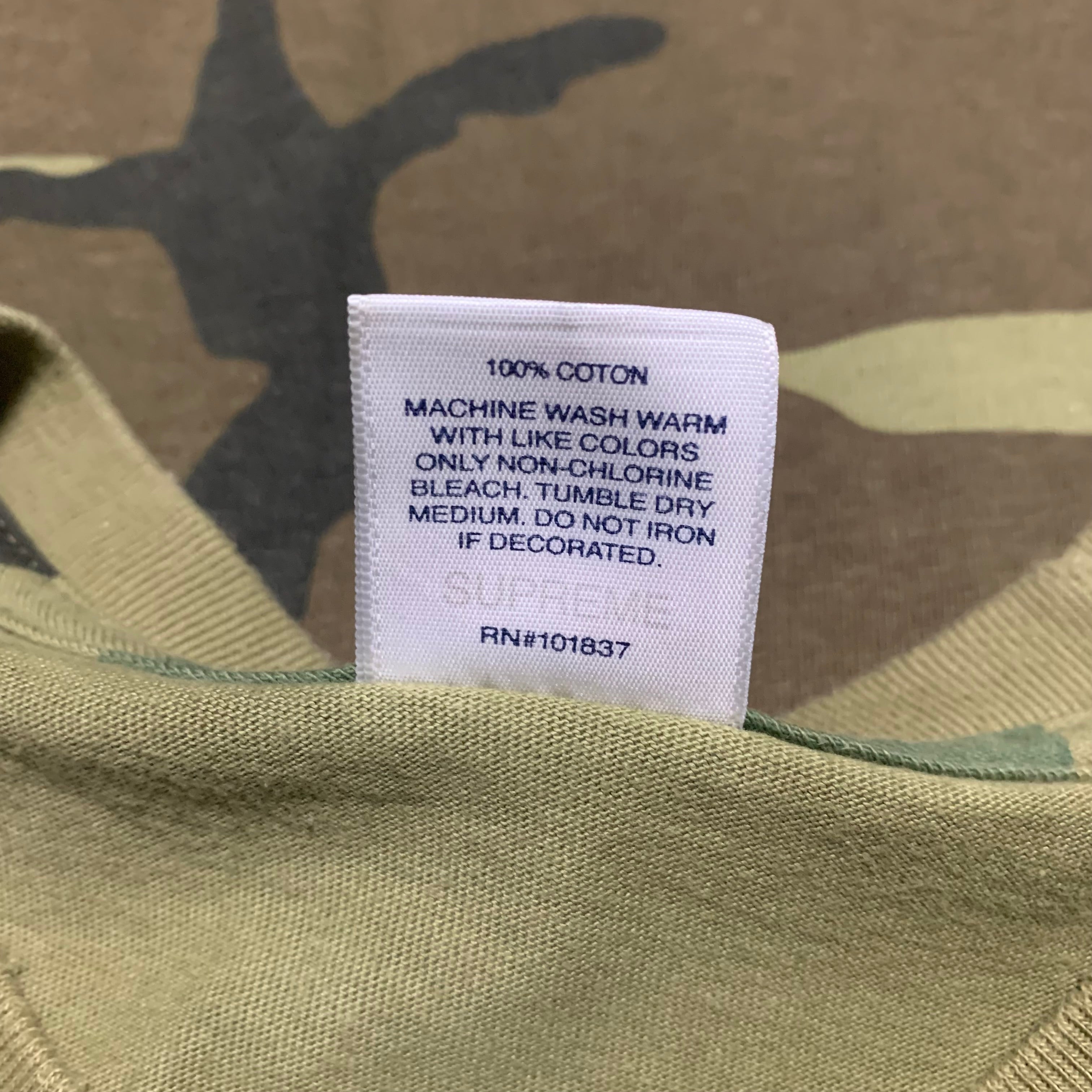 Supreme Medium Everywhere Woodland Camo Tee 2020