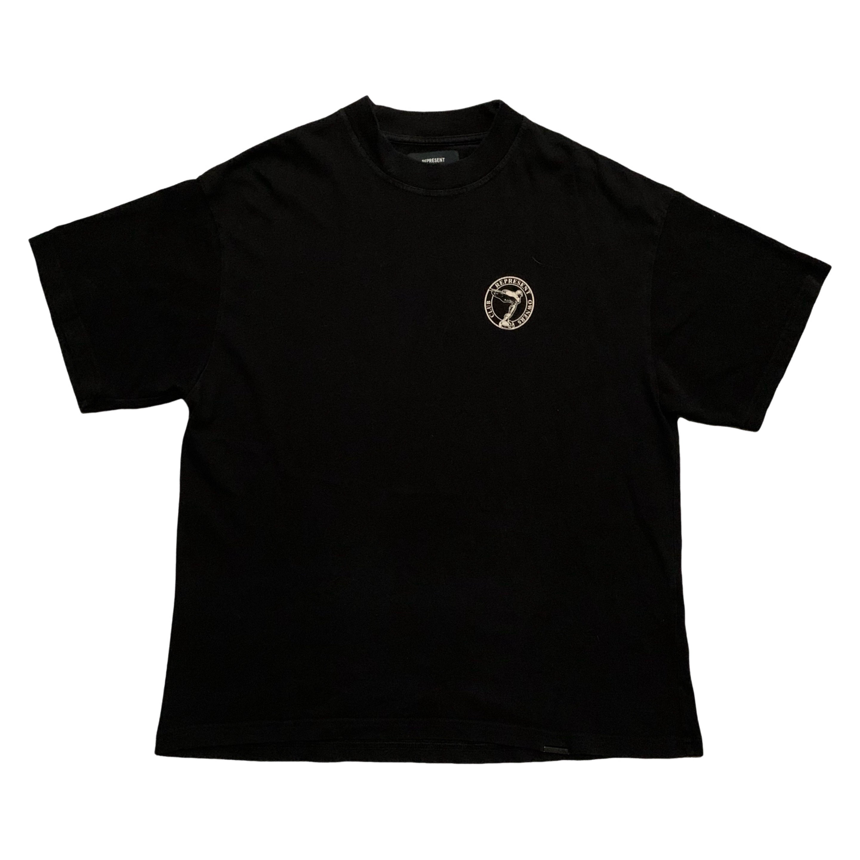 Represent Large Owners Club Angel Jet Black Tee