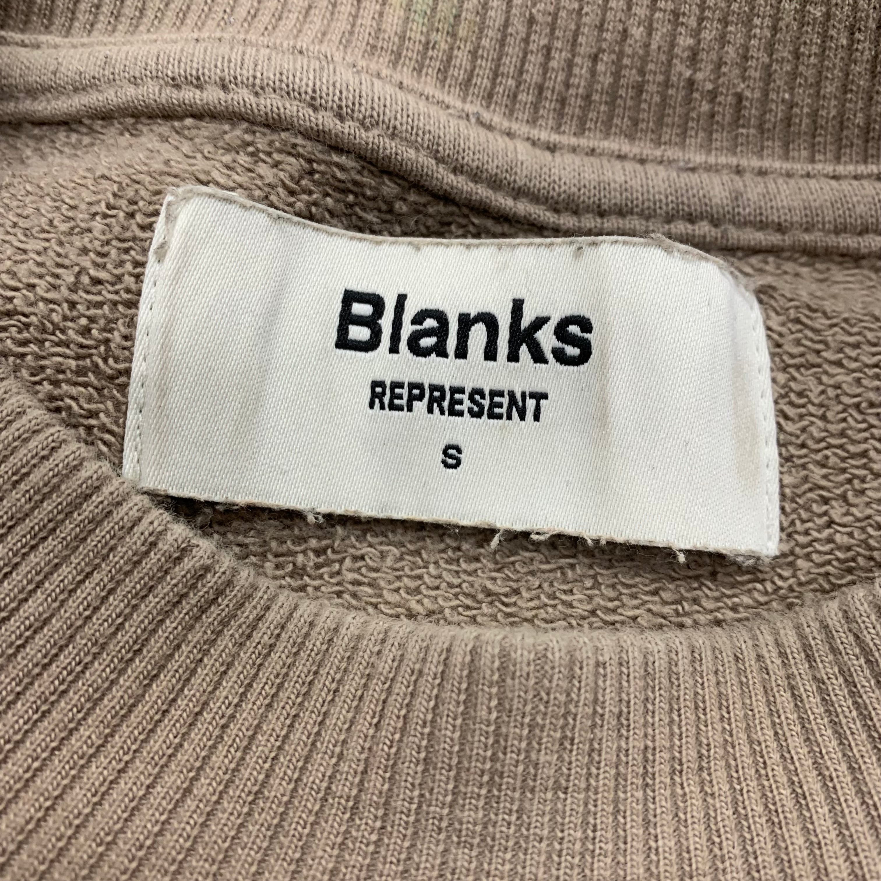 Represent Small Blanks Light Brown Sweater Sweatshirt Crewenck
