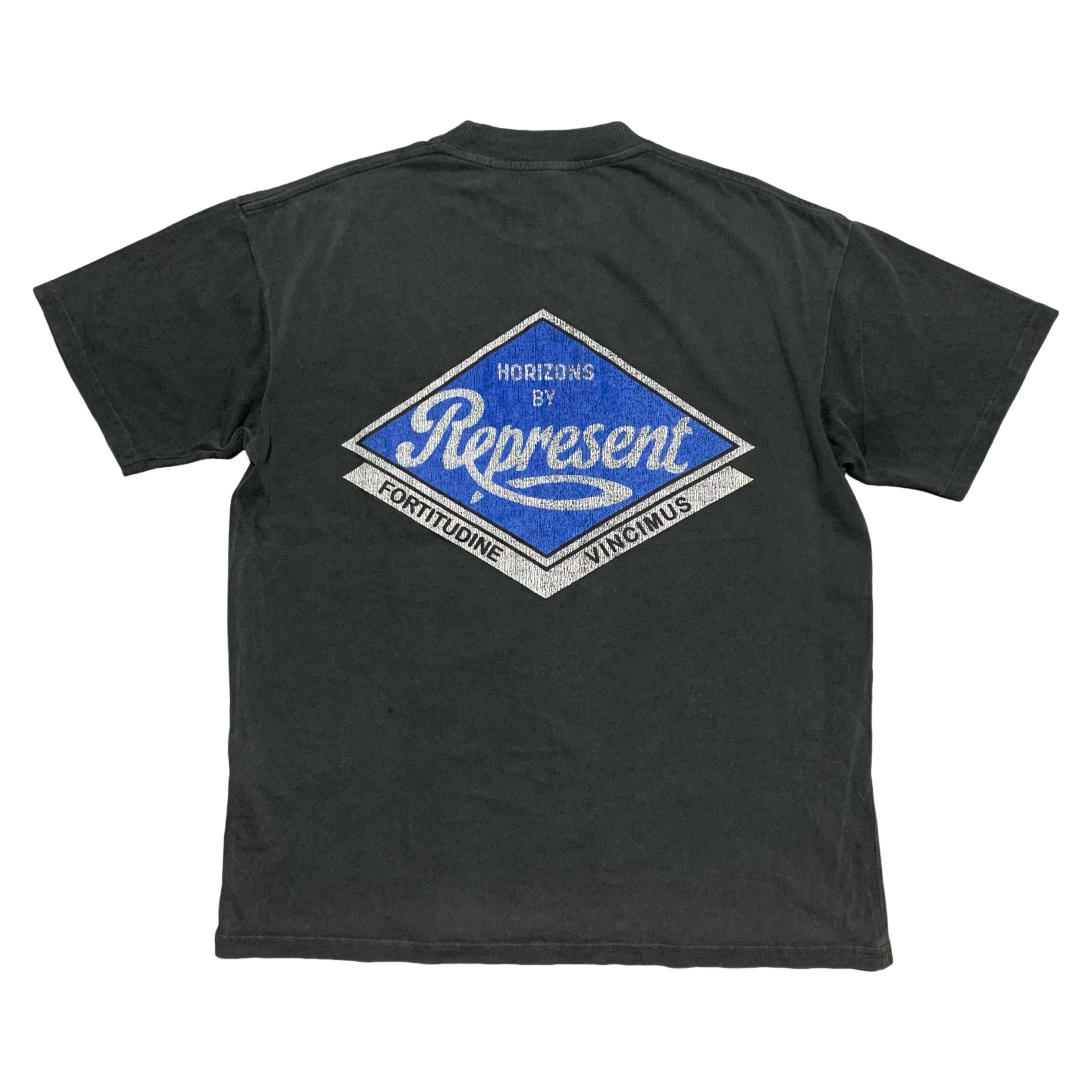 Represent Small Classic Parts Aged Black Tee