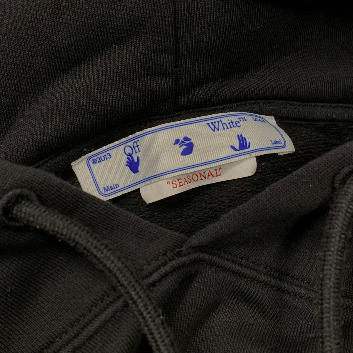 Off White XXL Hoodie Arrows Graphic Black Hoodie Virgil Abloh