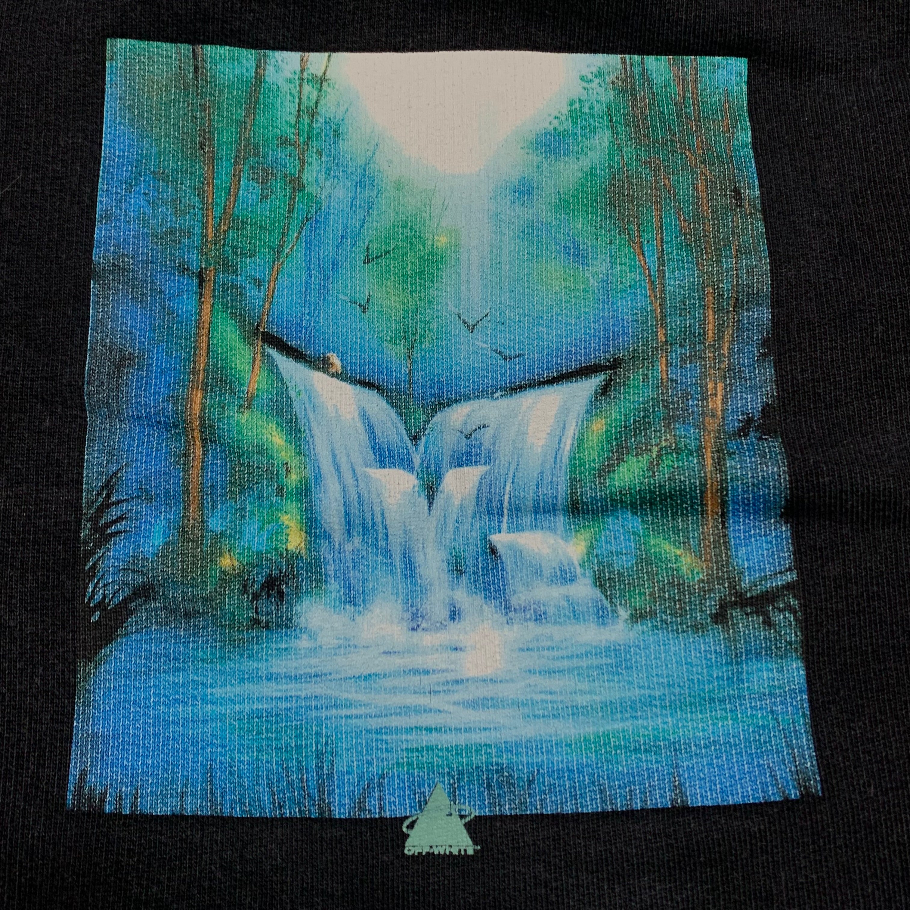 Off White Large Shorts Waterfall Arrows Black Bottoms Virgil Abloh