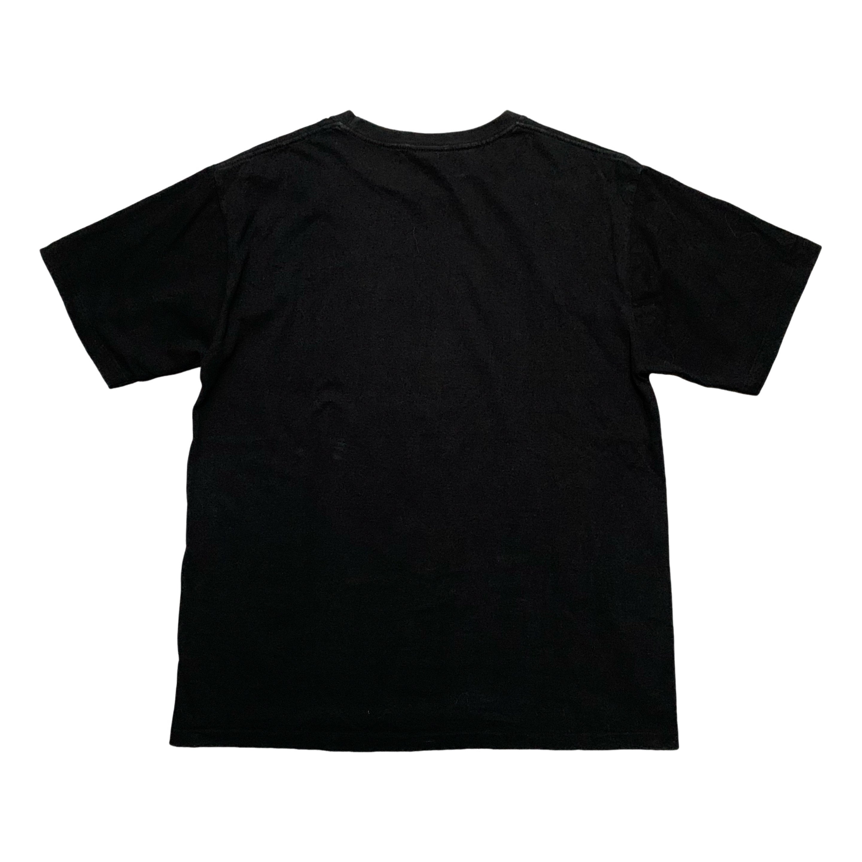 Bape XL Busy Works Gold Ape Head Black Tee