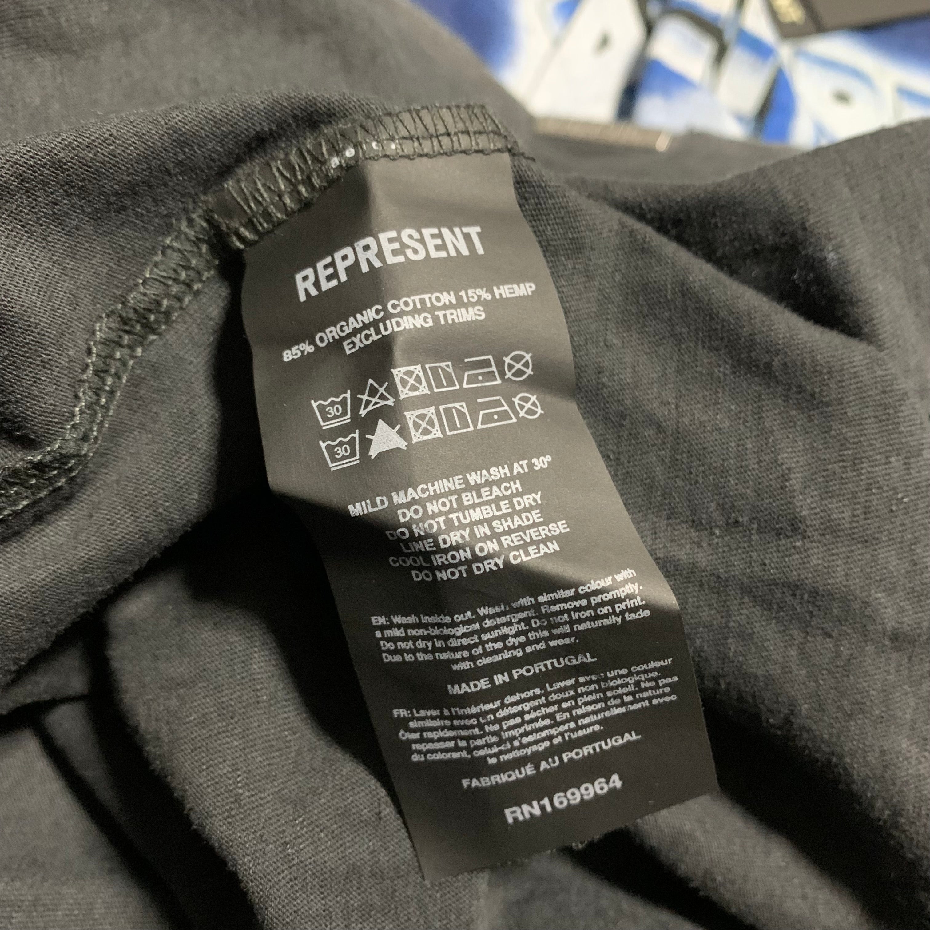 Represent x Metallica XS Ride The Lighting Vintage Grey Tee