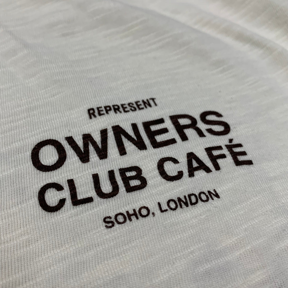 Represent XS Tee Owners Club Cafe Flat White T-Shirt