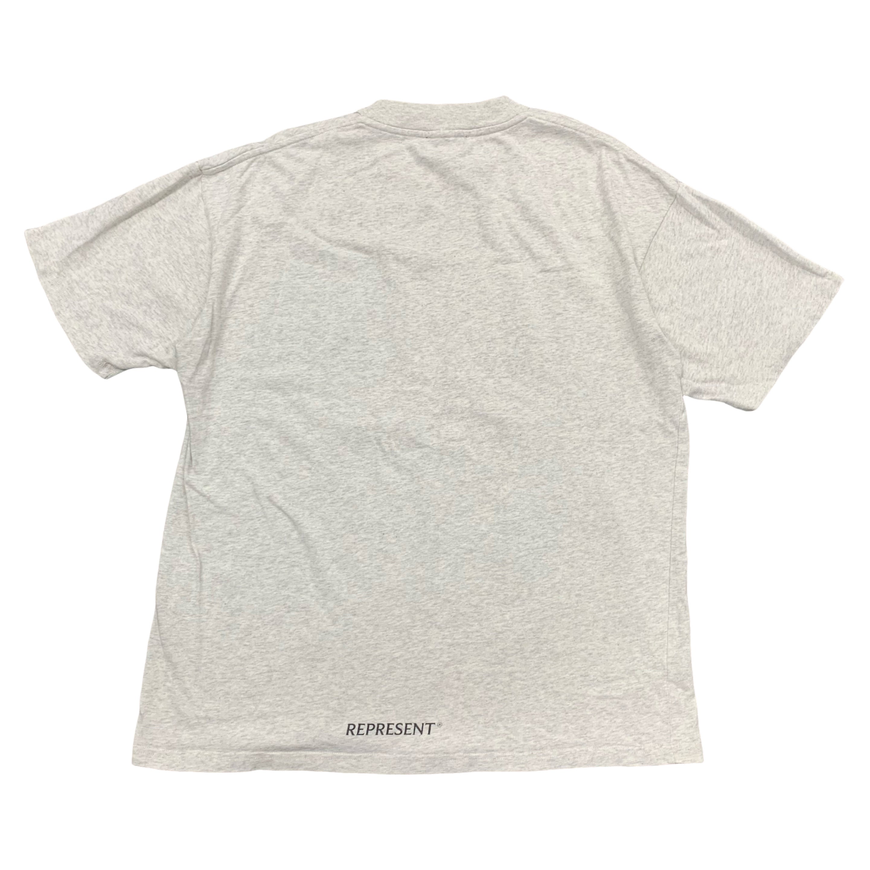 Represent Small Tee Horizons Graphic Grey T-Shirt