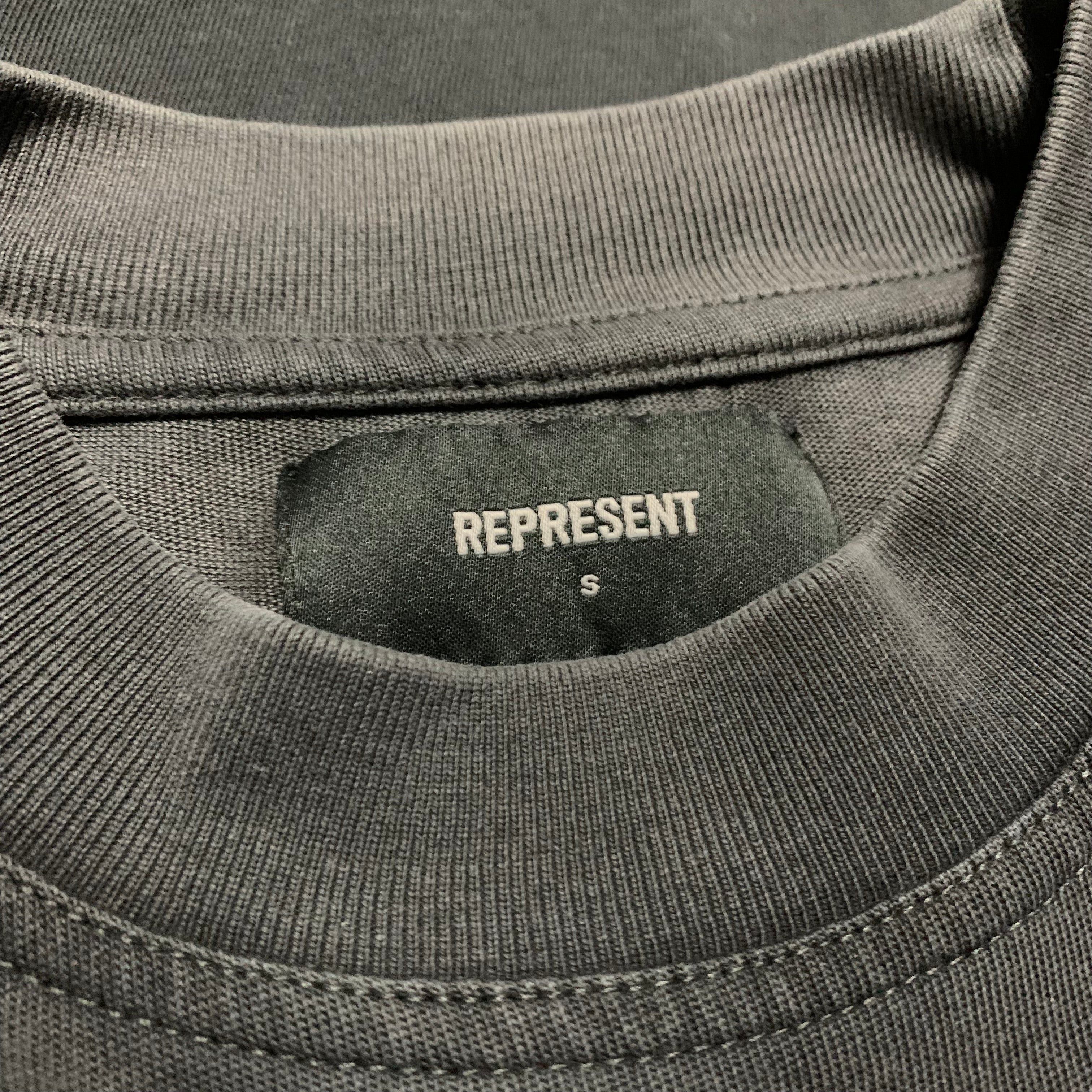 Represent Small Terrier Tension Vintage Black Tee