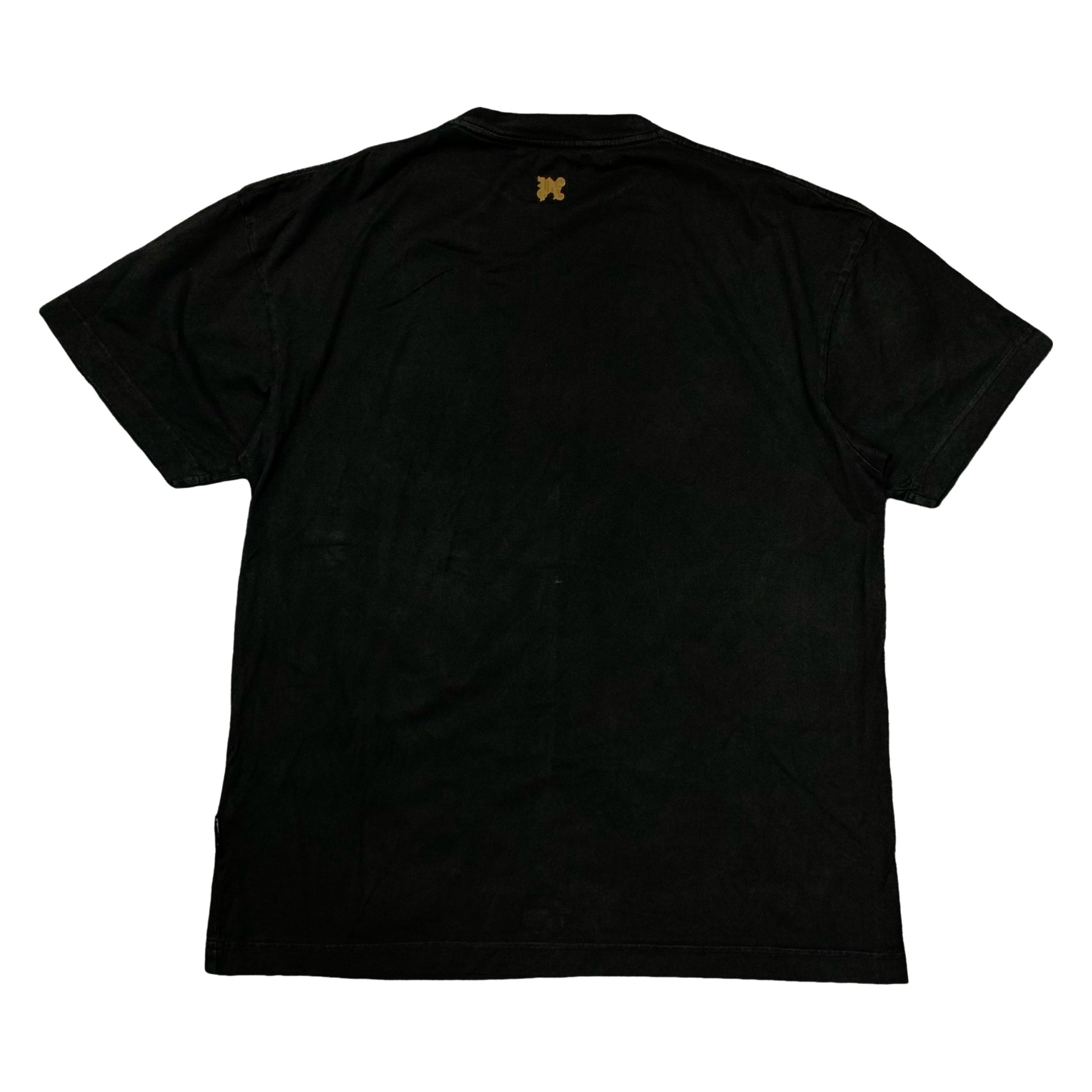 Palm Angels Medium Tee Foggy PA Black T-Shirt