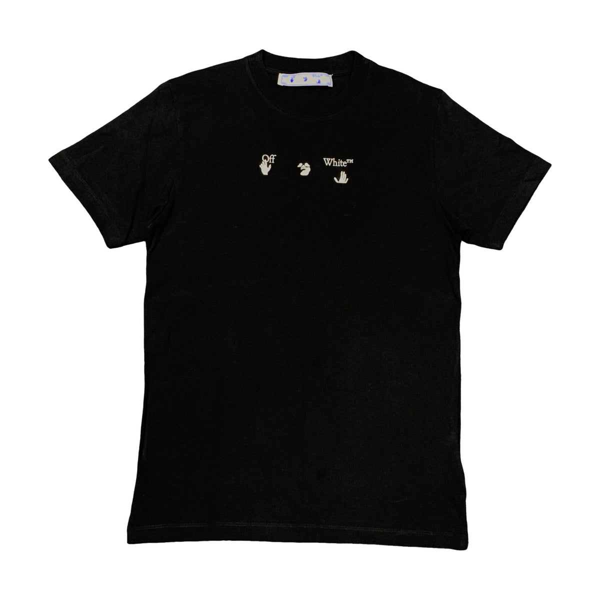 Off White Small Tee Marker Arrows Black T-Shirt Virgil Abloh