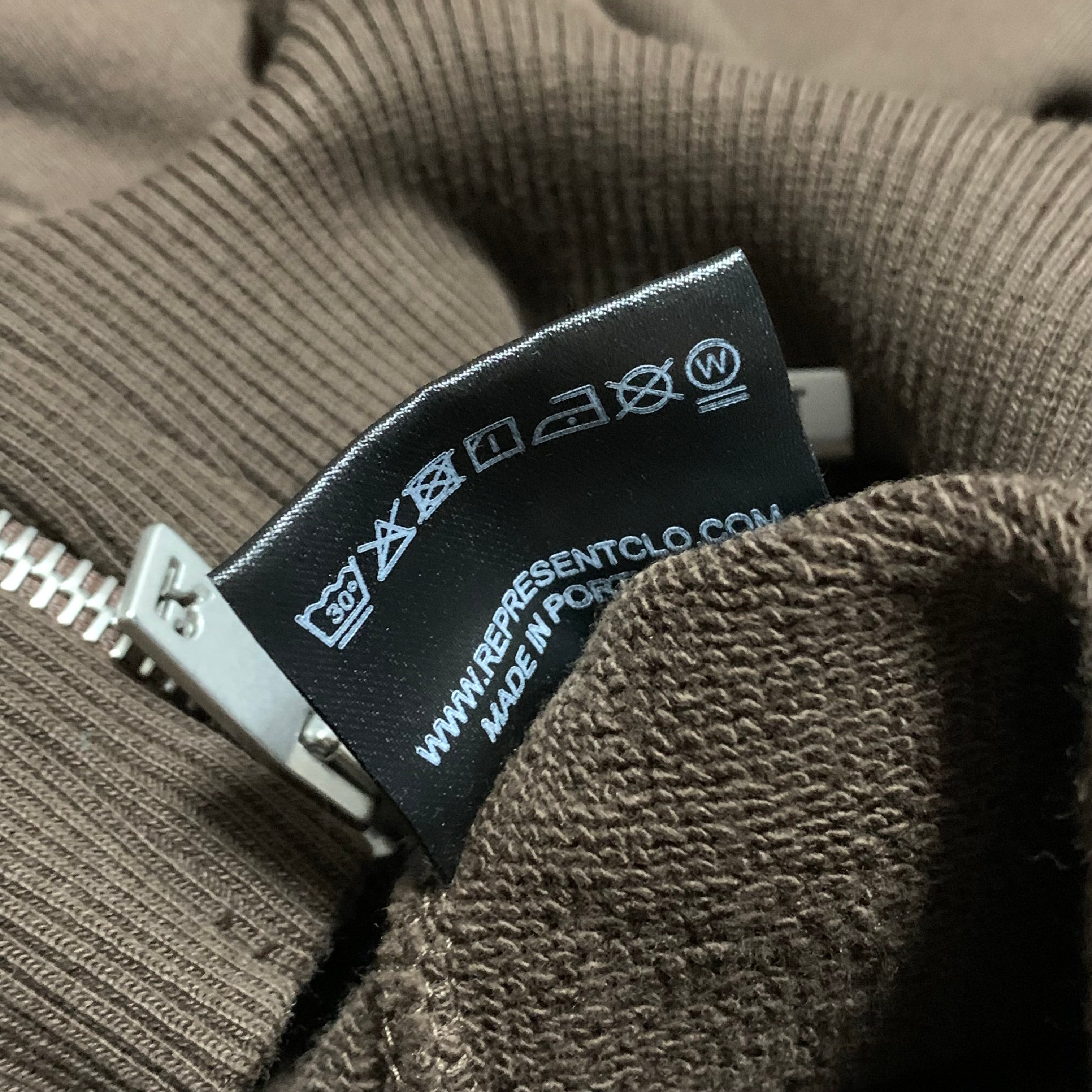 Represent XXS Blanks Bomber Jacket Vintage Brown