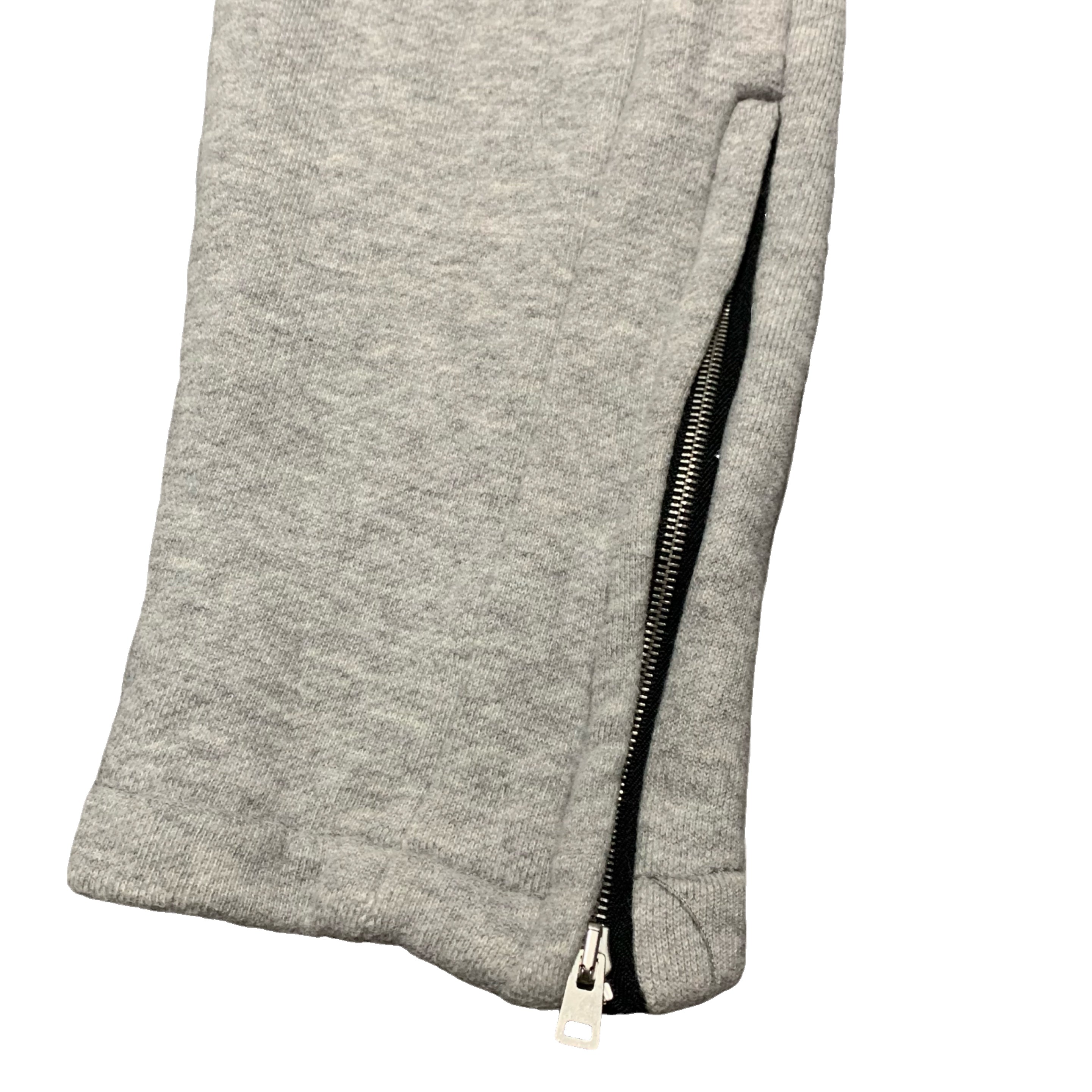 Represent Medium Joggers Grey Bottoms Sweatpants Zip ‘Wide Awake’ British Made