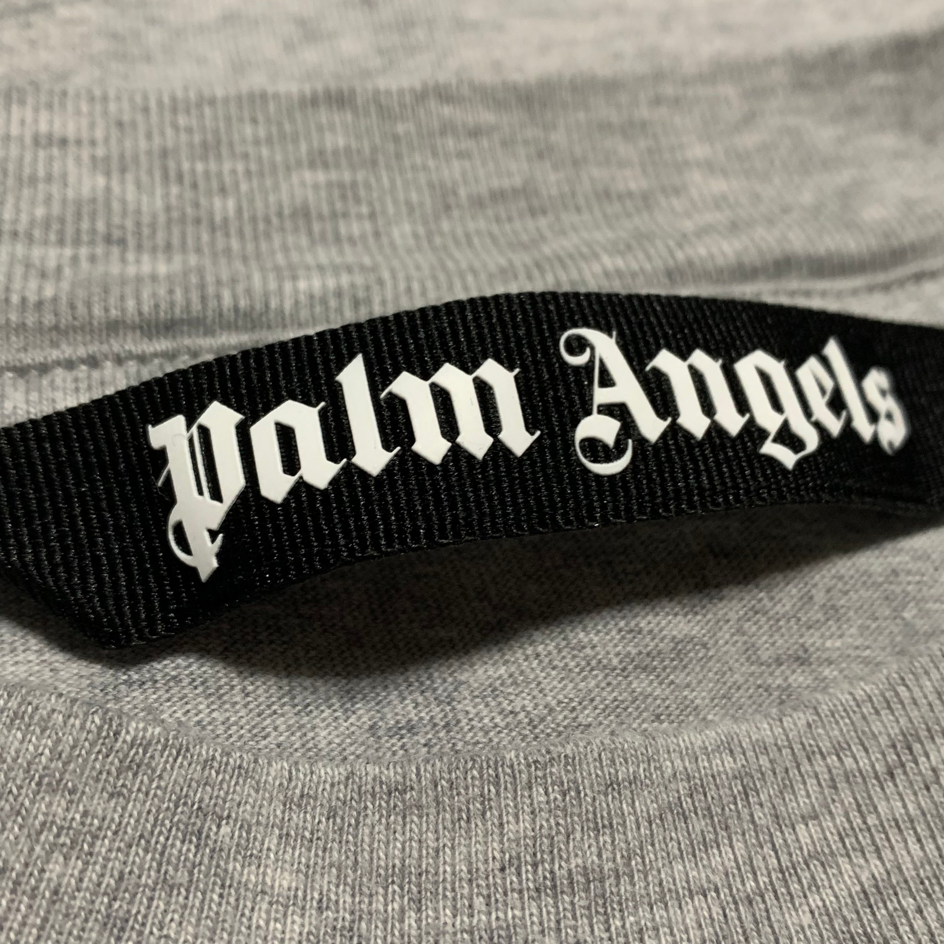 Palm Angels XL Classic Bear Grey Tee