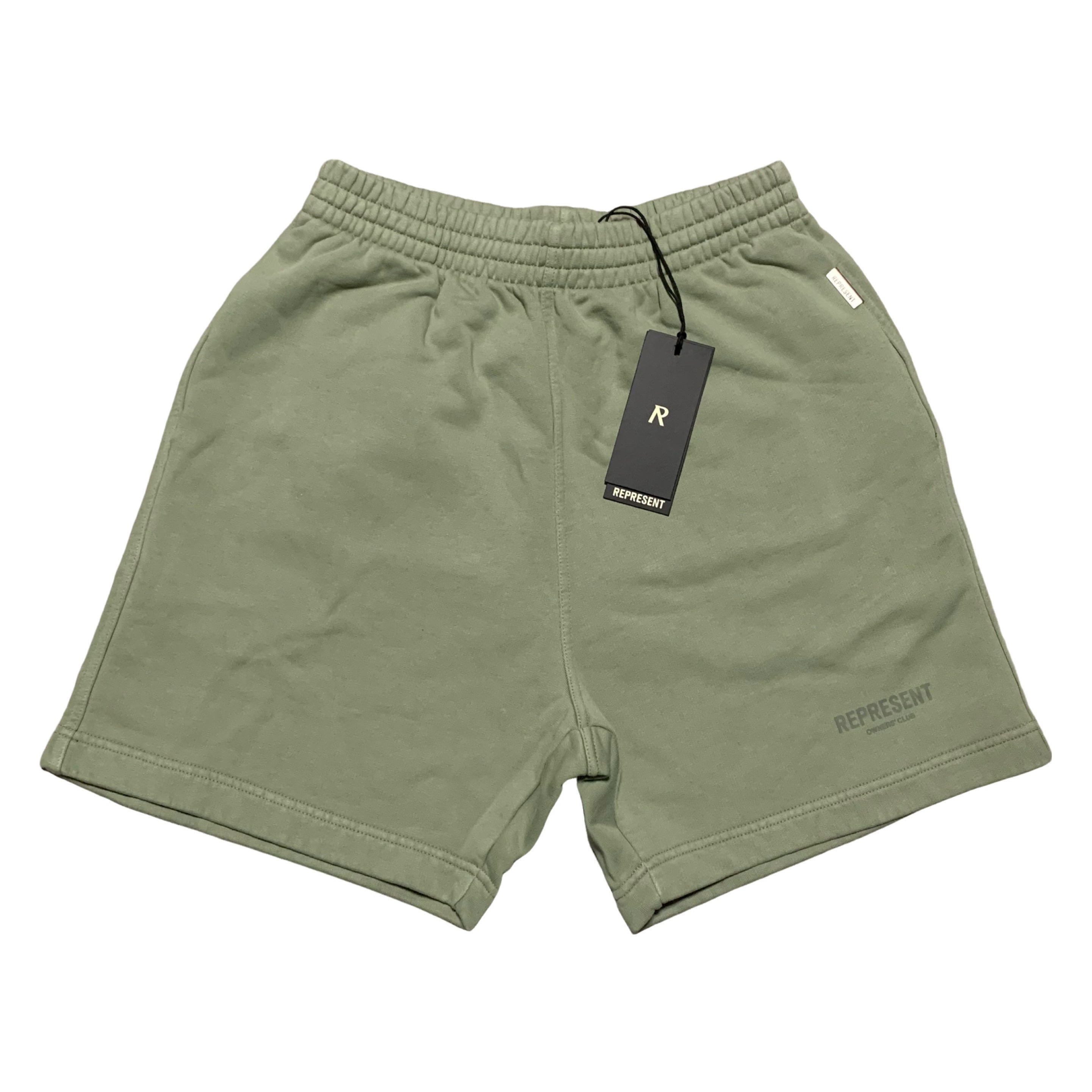 Represent Small Shorts Owners Club Pastel Green Bottoms
