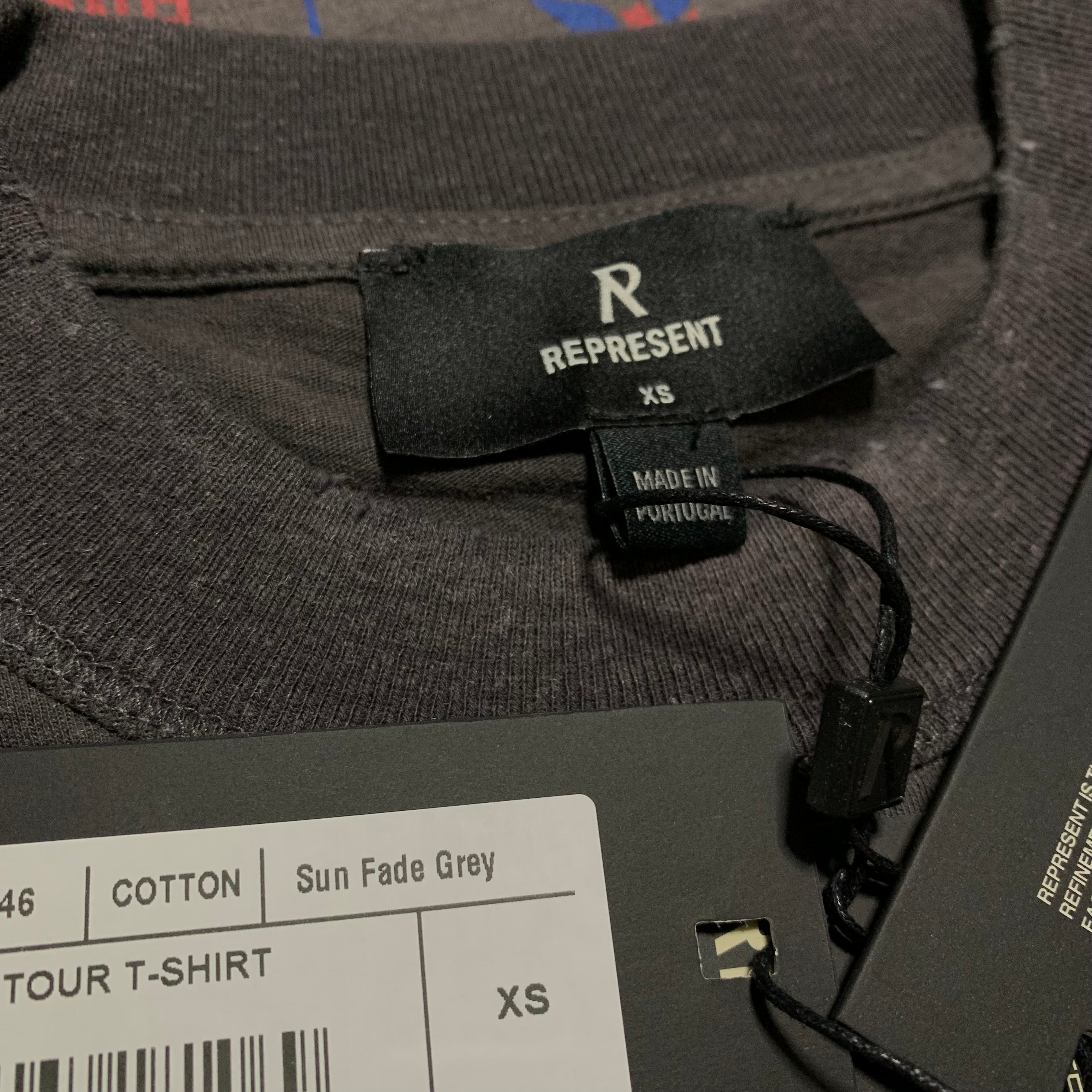 Represent XS Dream On Tour Sun Fade Grey Tee