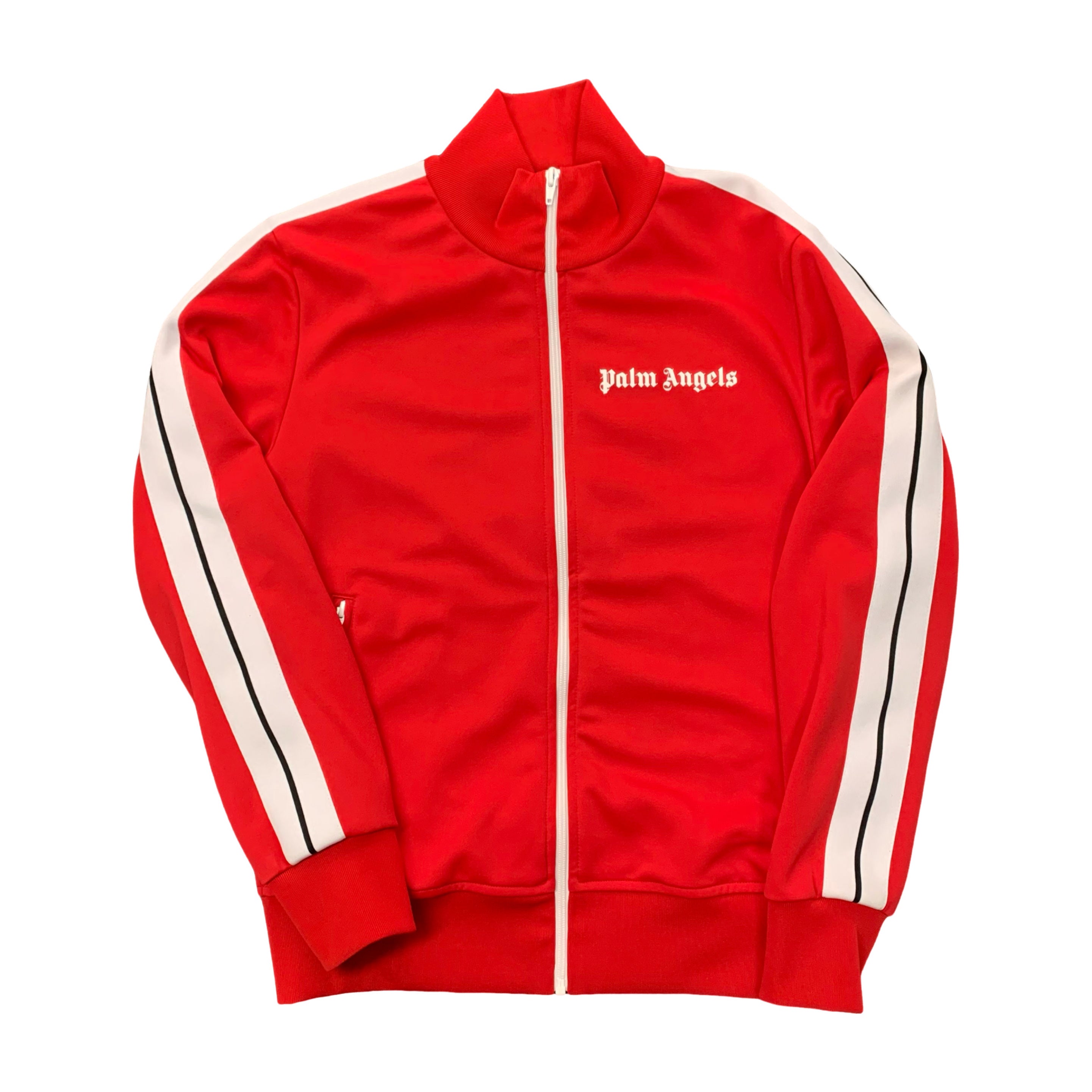 Palm Angels Medium Jacket Red Classic Track Top