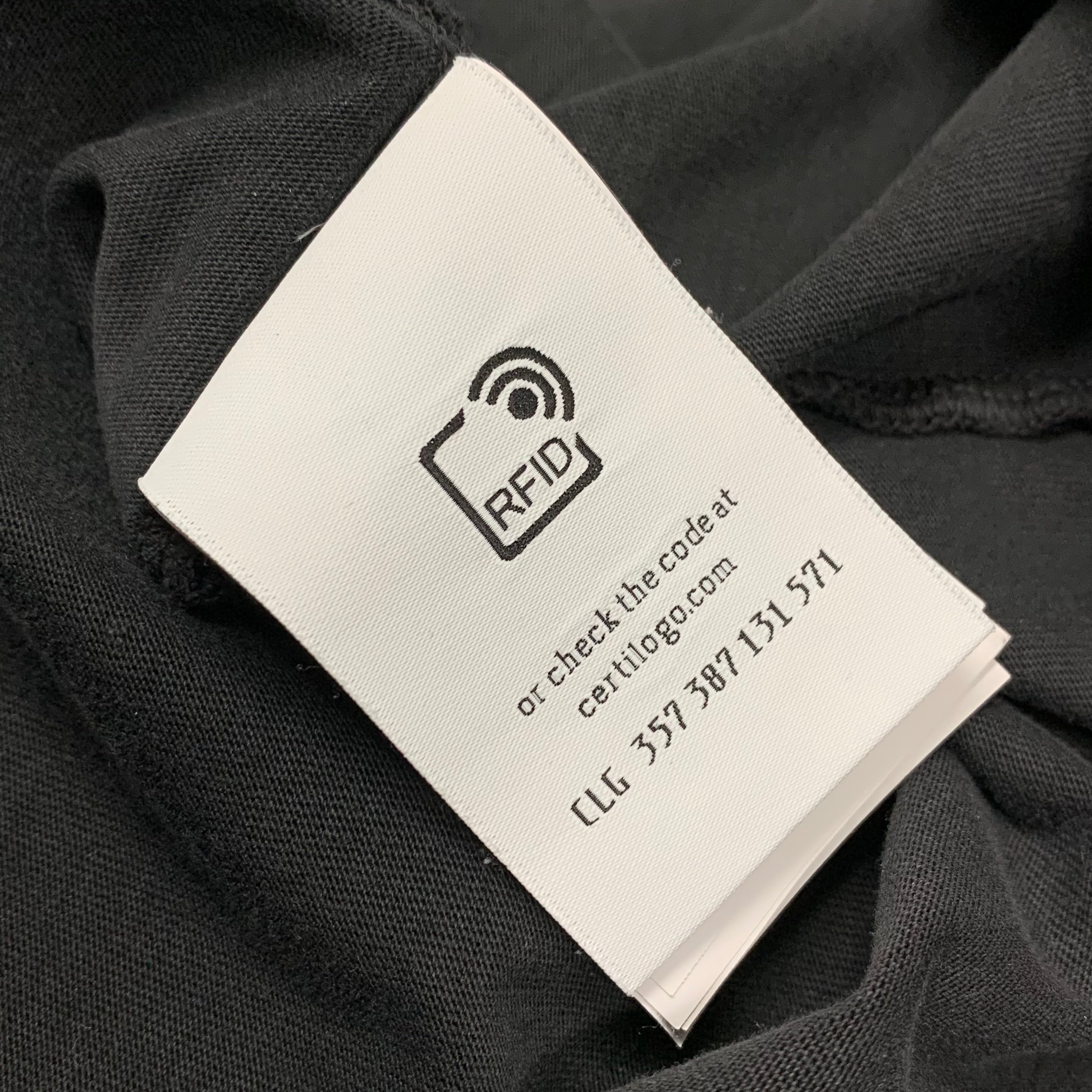 Off White Small Tee St. Matthew Skate Washed Black T-Shirt Oversized Virgil Abloh