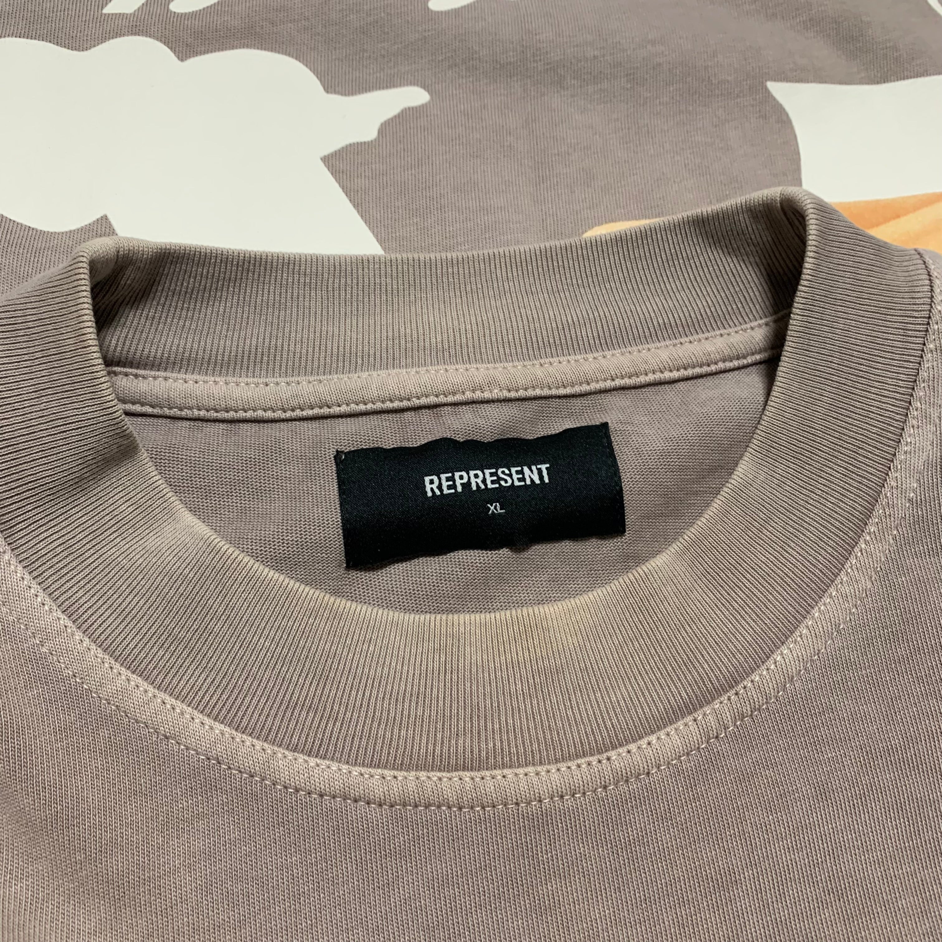 Represent XL Storms Of Heaven Mushroom Tee