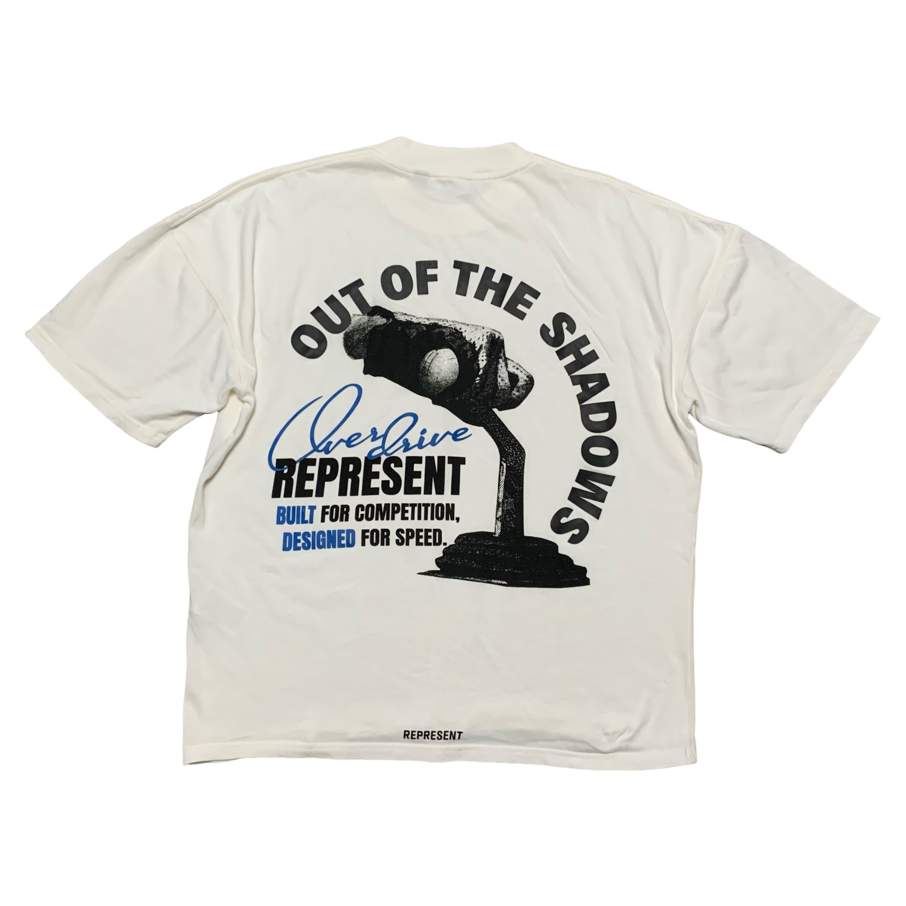 Represent XS Out Of The Shadow Flat White Tee