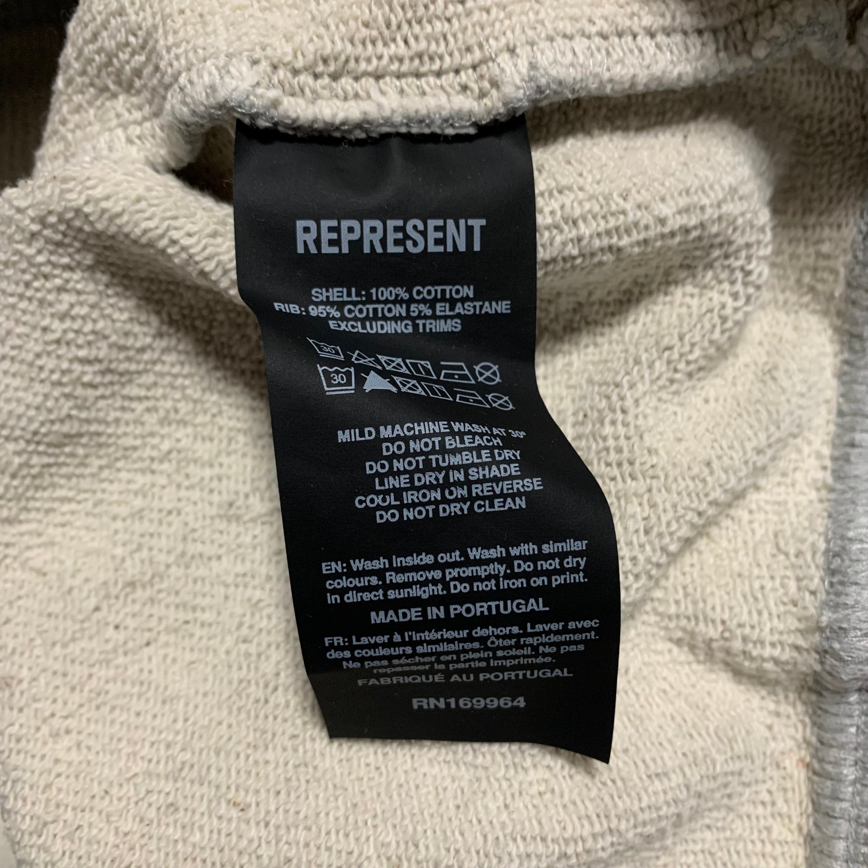 Represent XL Owners Club Grey Sweater Sweatshirt Crewneck