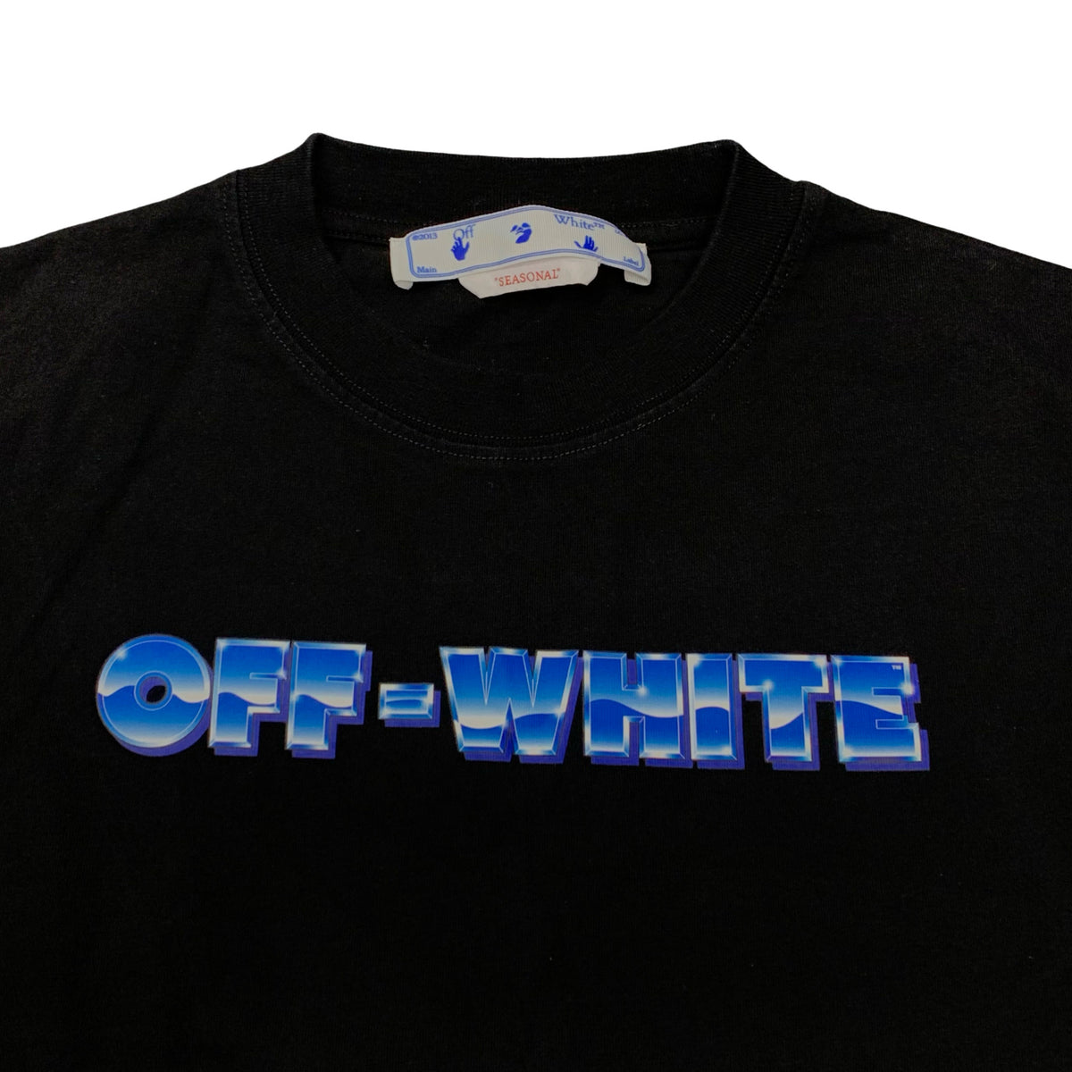 Off White Small Tee Metal Arrows Black T-Shirt Virgil Abloh