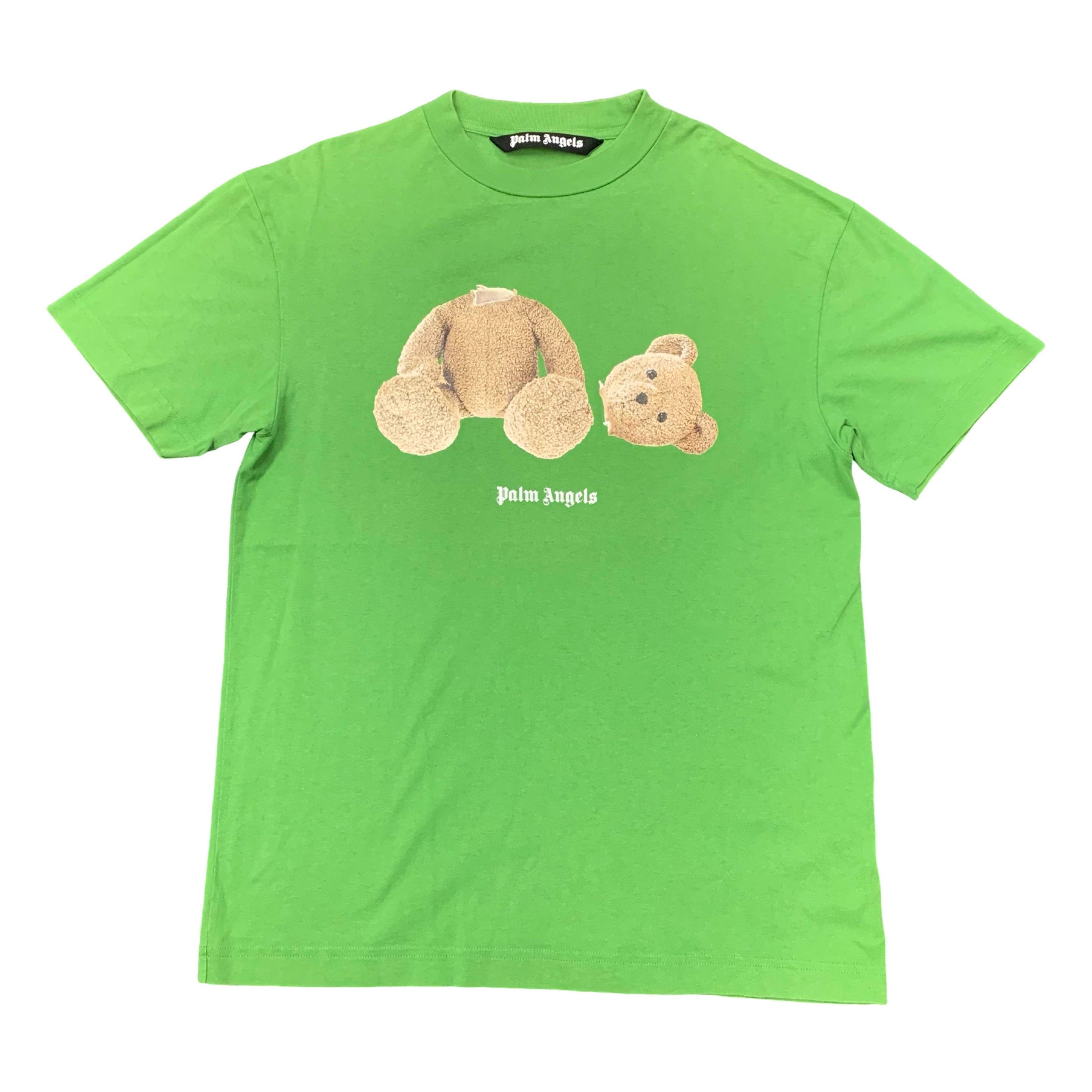 Palm Angels Medium Tee Bear Classic Green T-Shirt