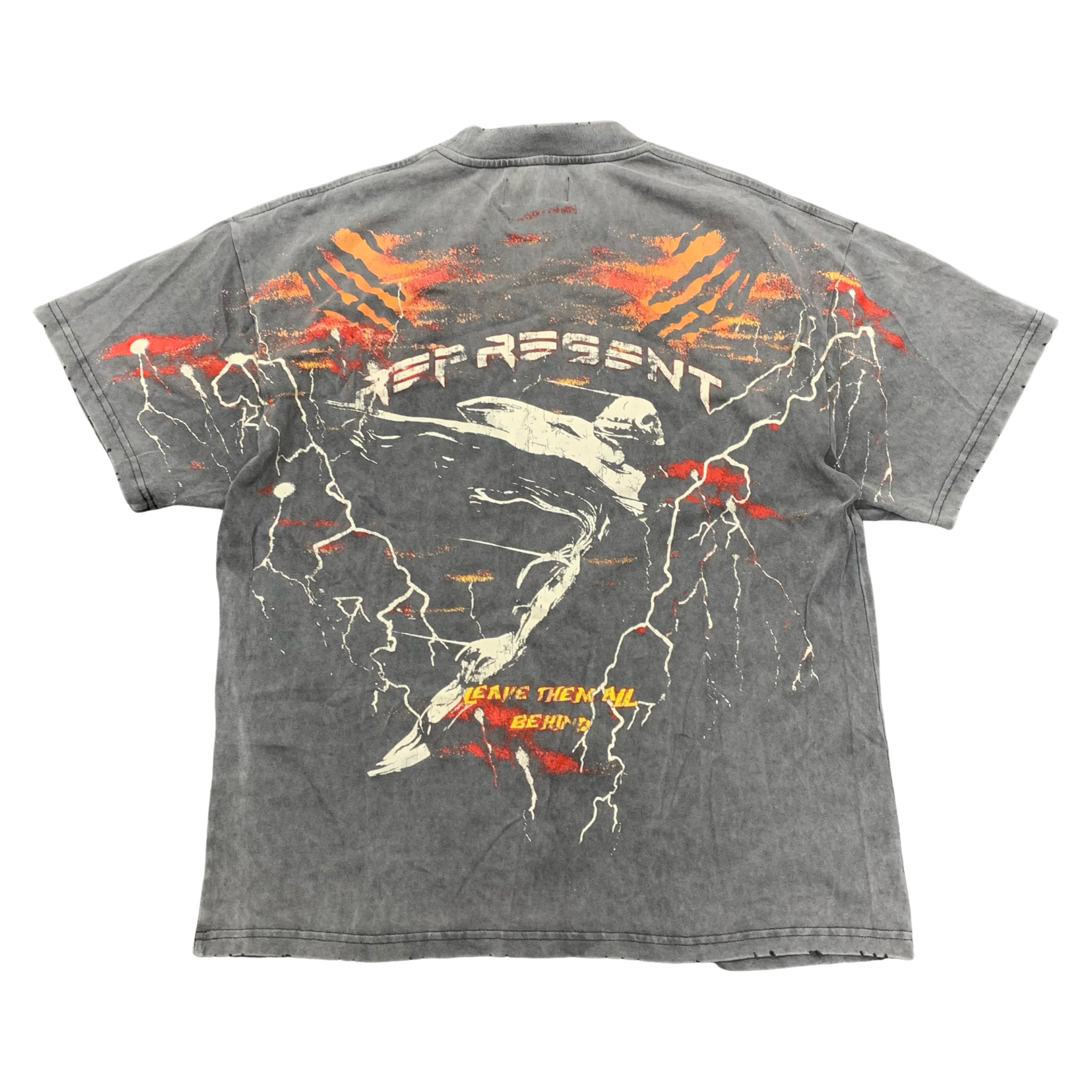 Represent Medium Tee Spirit Angel Vintage Grey T-Shirt