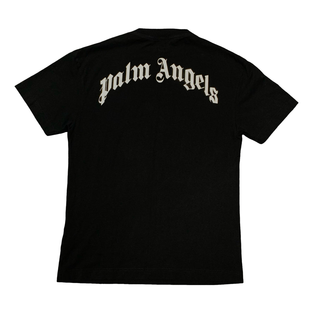 Palm Angels Medium Tee Banana Leopard Black T-Shirt