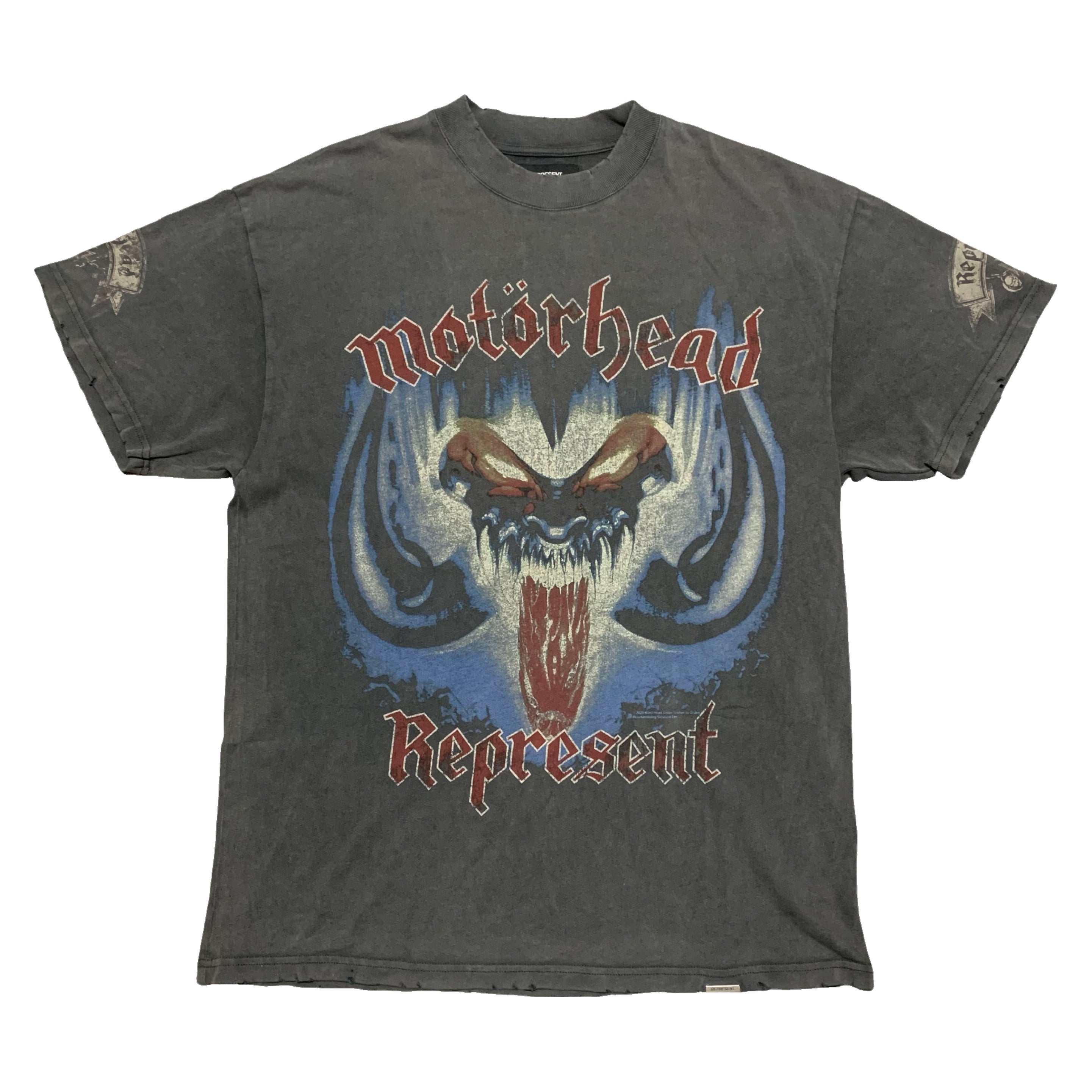 Represent Medium Motorhead Vintage Grey Tee 2020