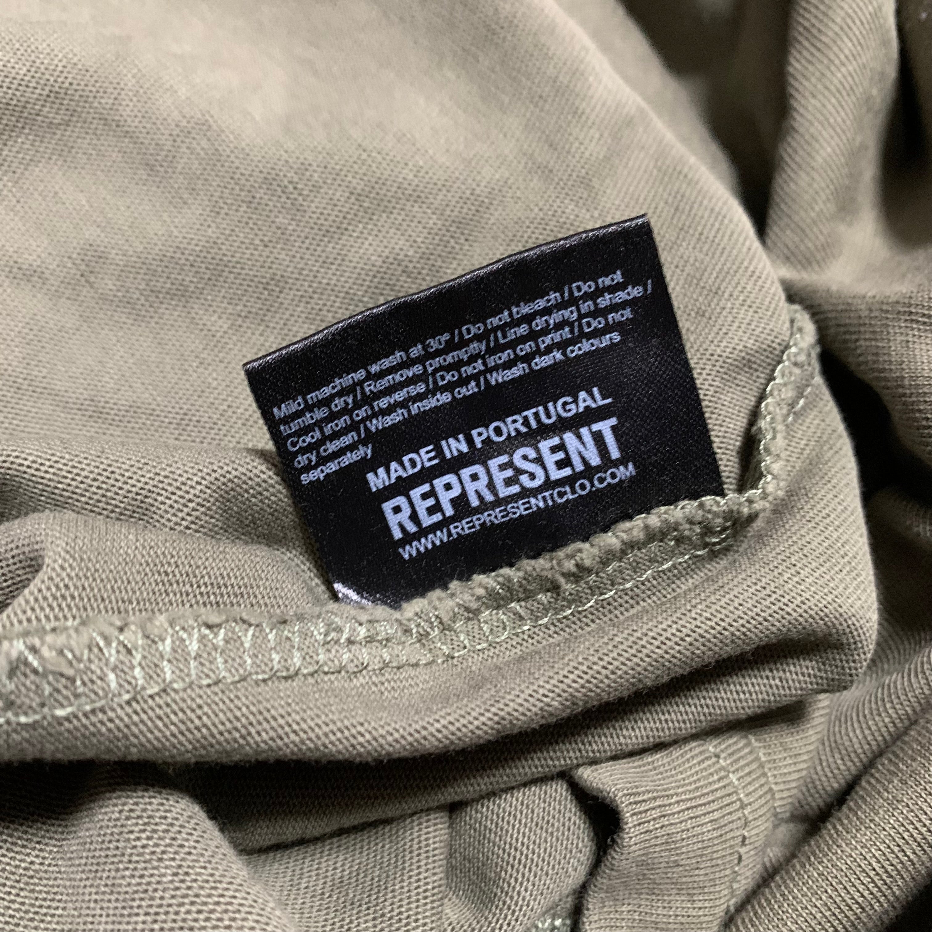 Represent Medium Owners Club Khaki Green Tee
