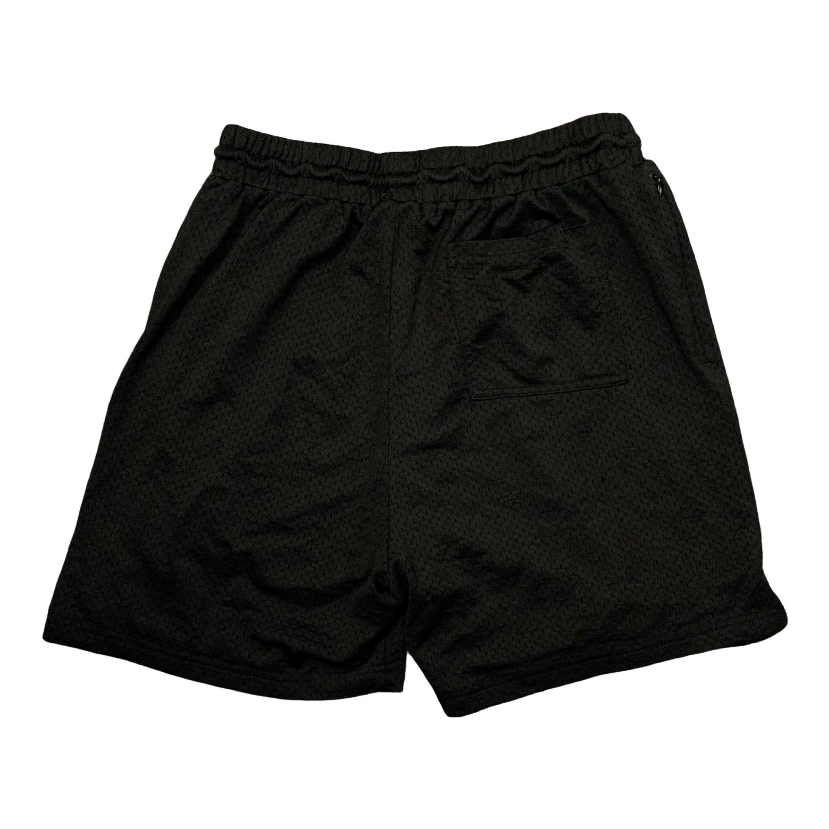 Represent Medium Shorts Motley Crue Black Mesh Bottoms