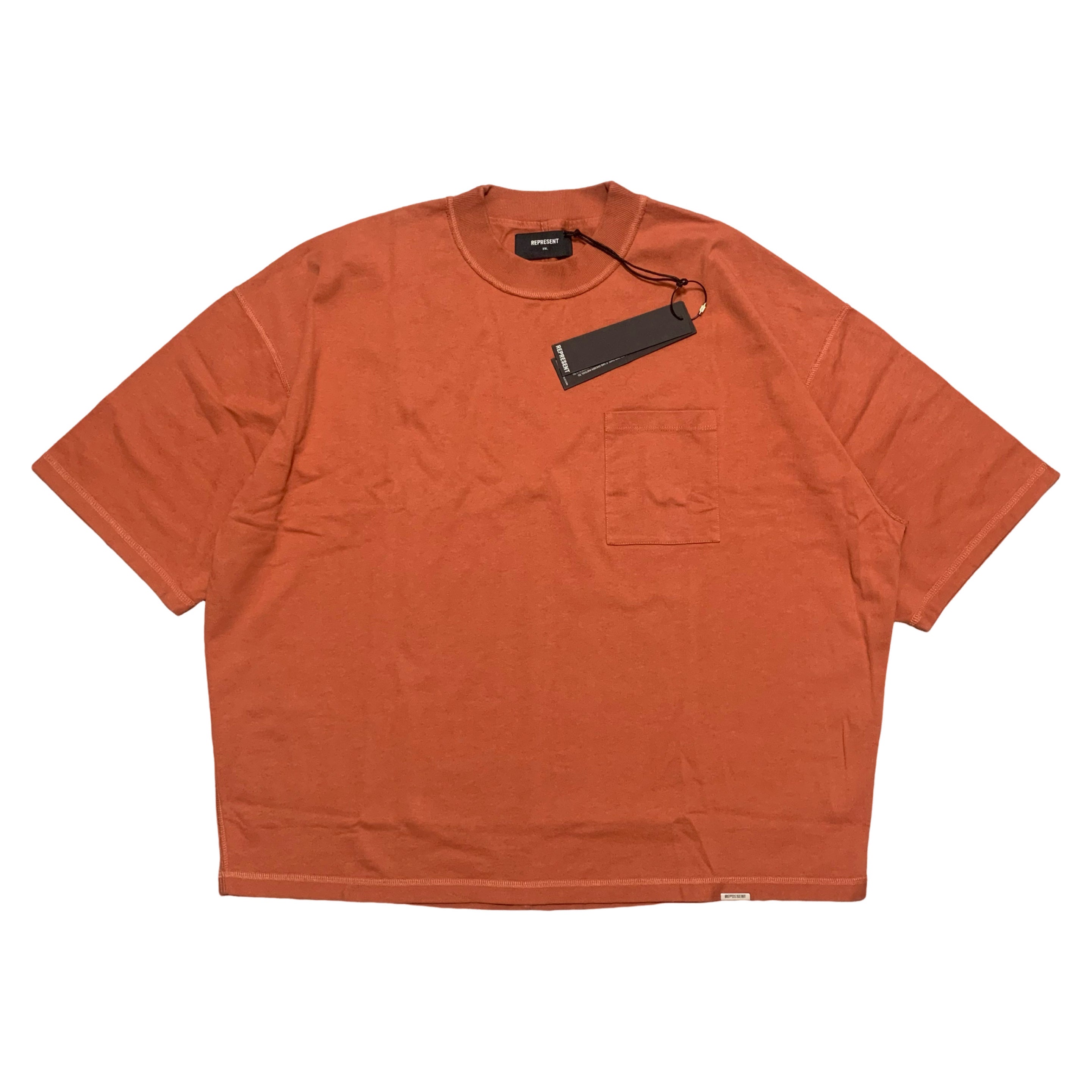 Represent XXL Heavyweight Clay Pocket Tee