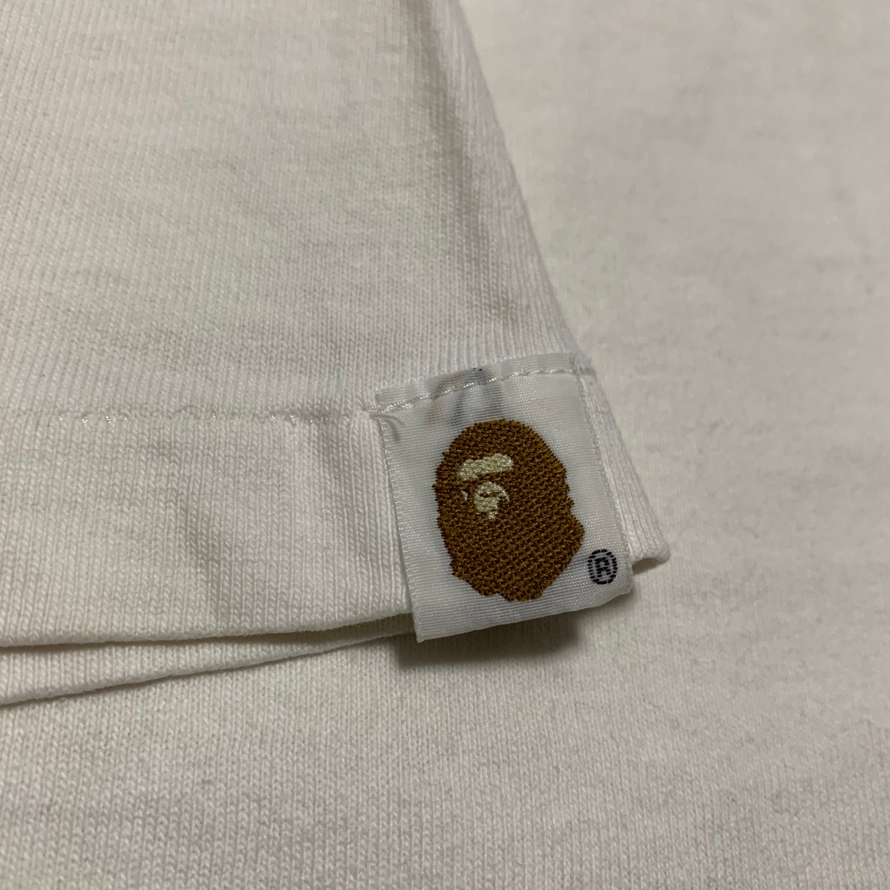 Bape Medium Astronaut Space Bathing Ape White Tee Vintage Rare