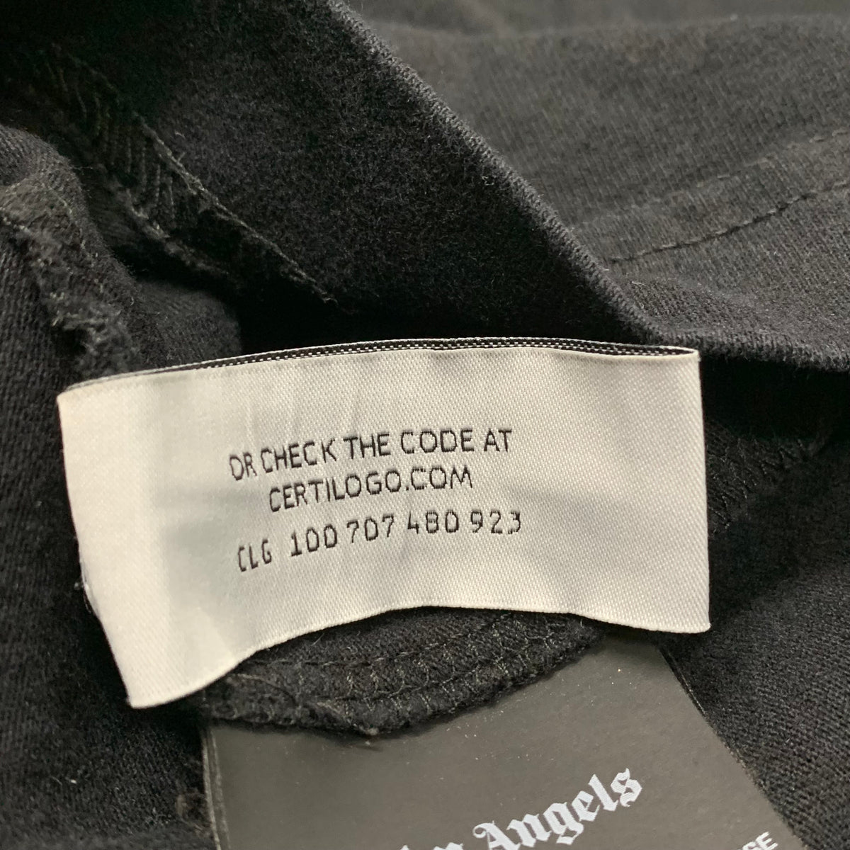 Palm Angels Large Tee Bear Classic Black T-Shirt