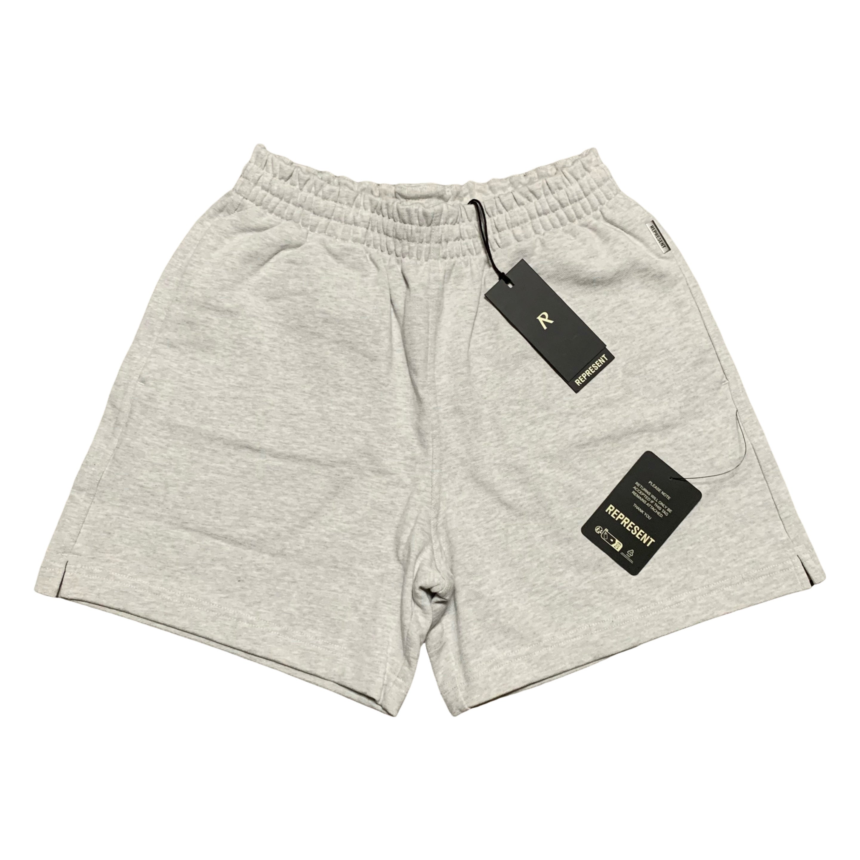 Represent Small Shorts Initial Sweatshirts Ice Grey Marl