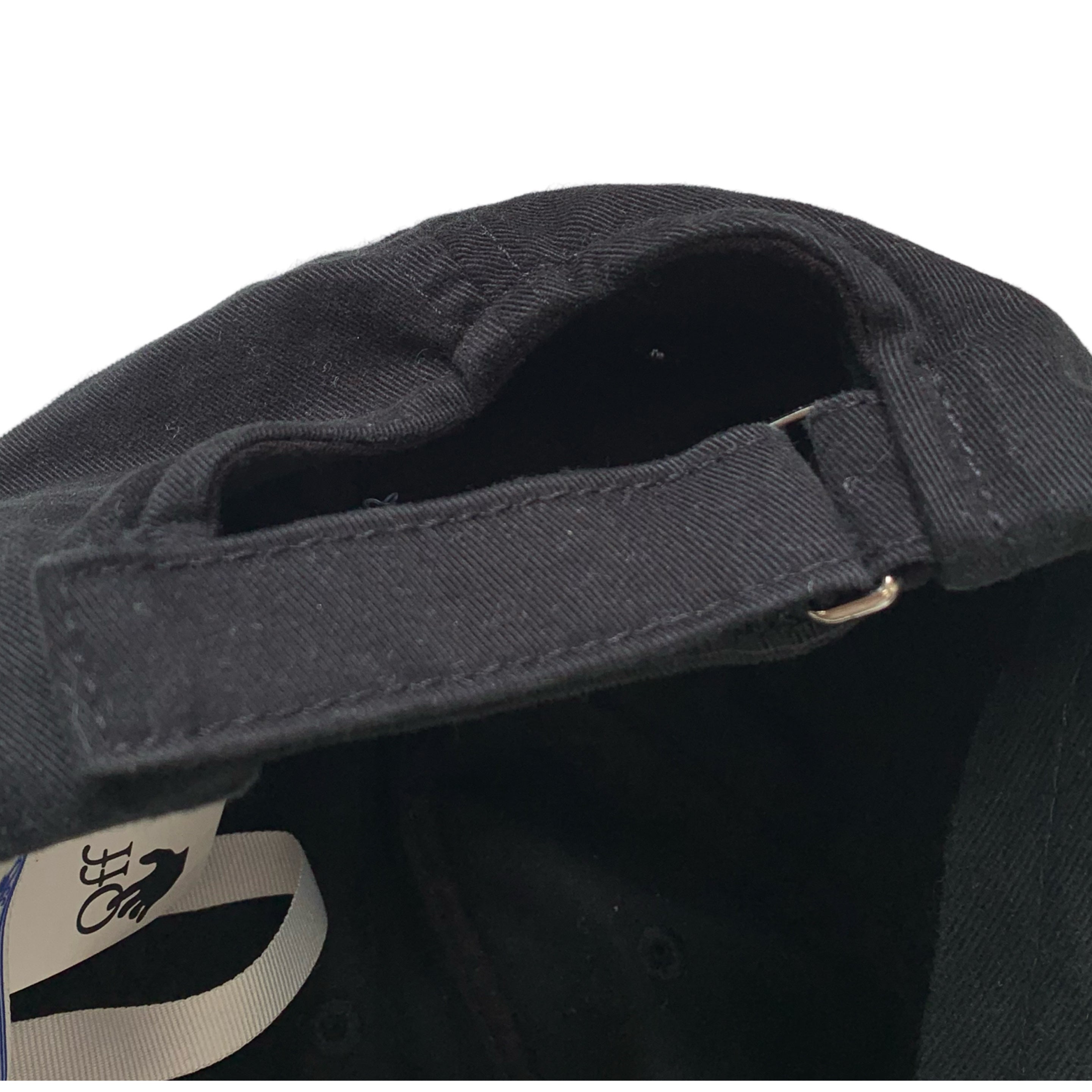 Off White Cap Mad Cat Black Cap Hat Virgil Abloh