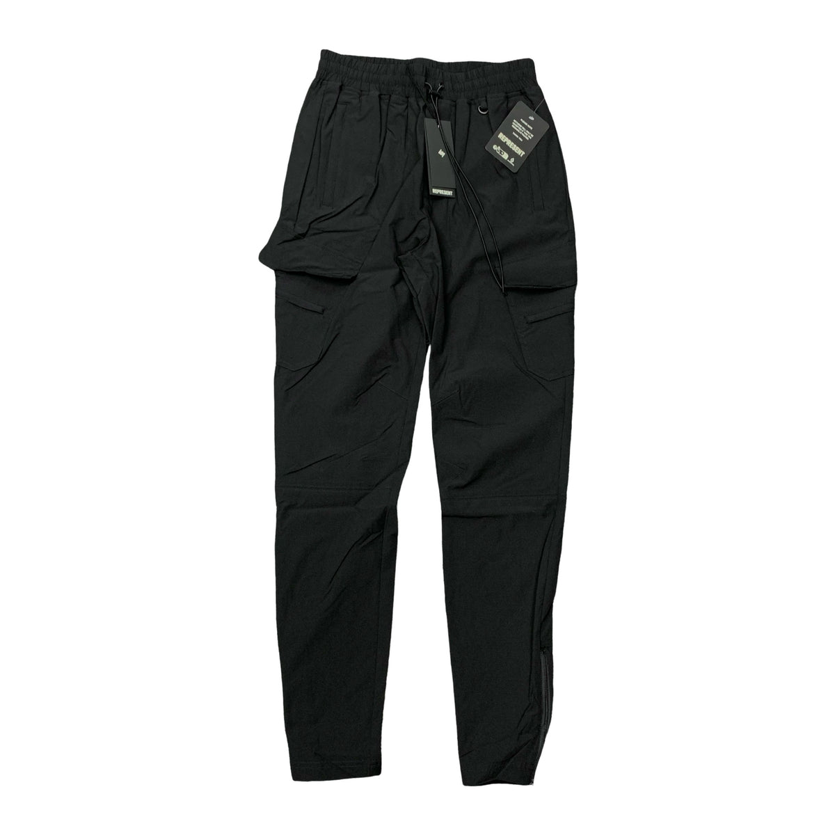 Represent Small Pants Black 247 Zip Pant Track Cargo Bottoms