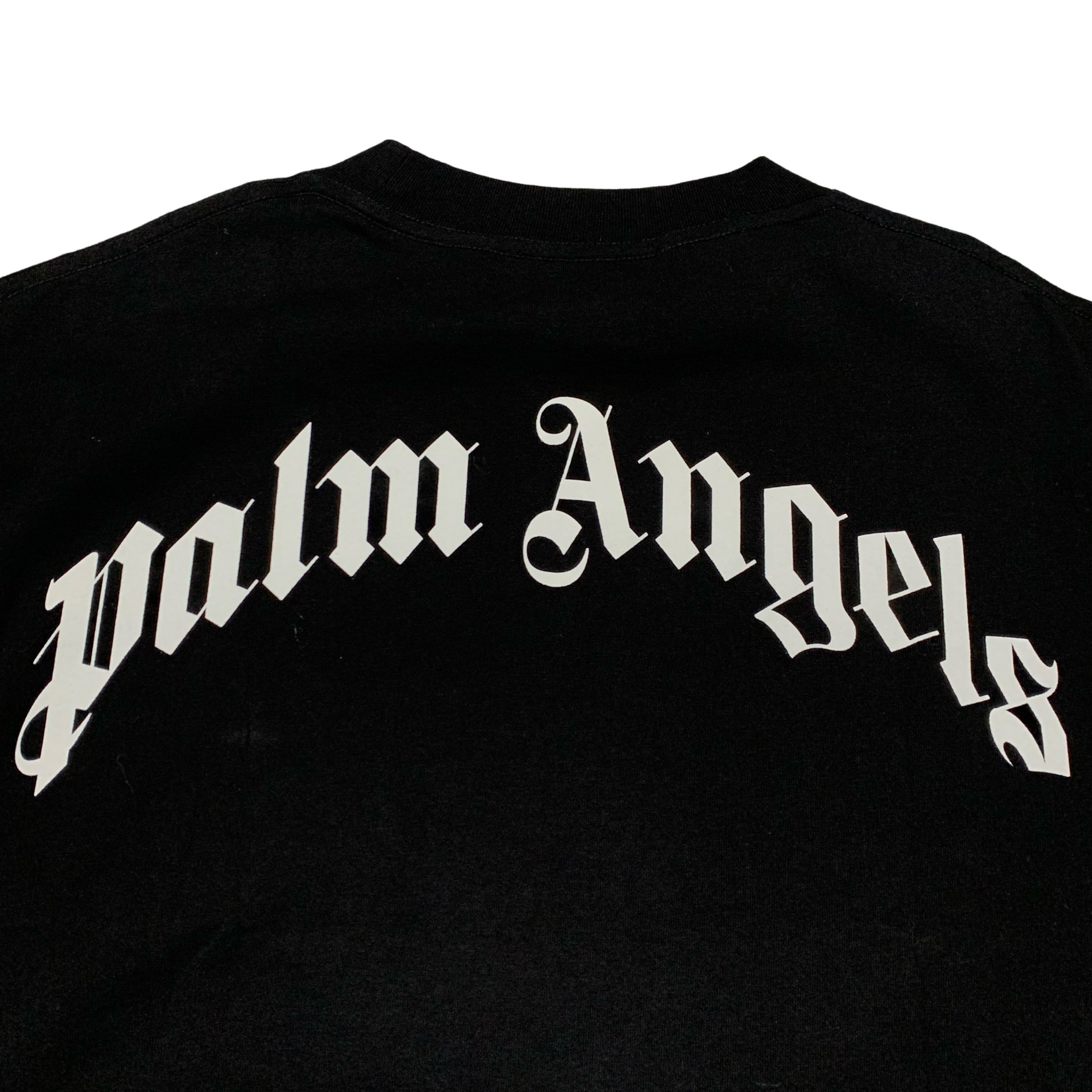Palm Angels Small Kill The Bear Black Tee