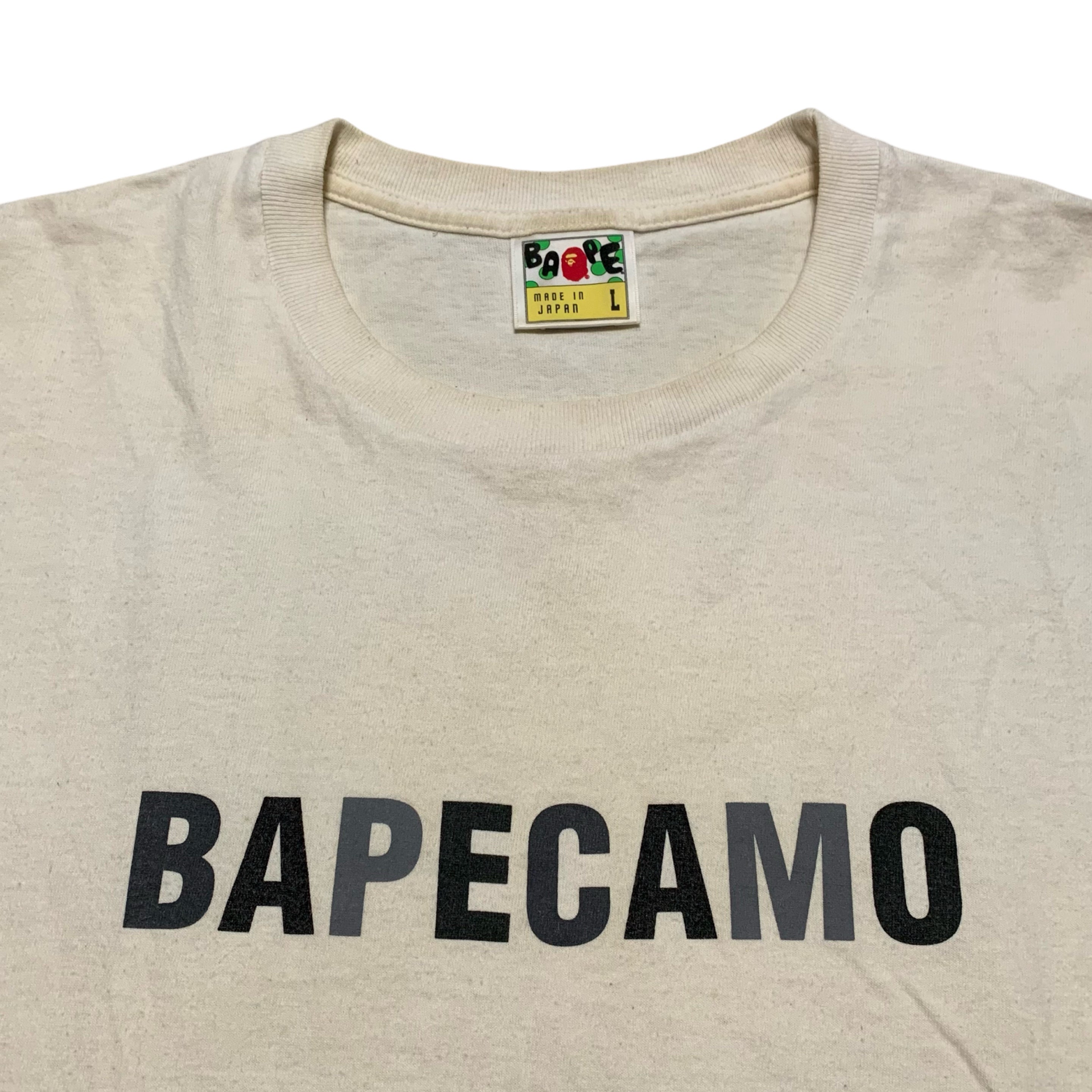 Bape Large 'BapeCamo' White Tee A Bathing Ape 2010