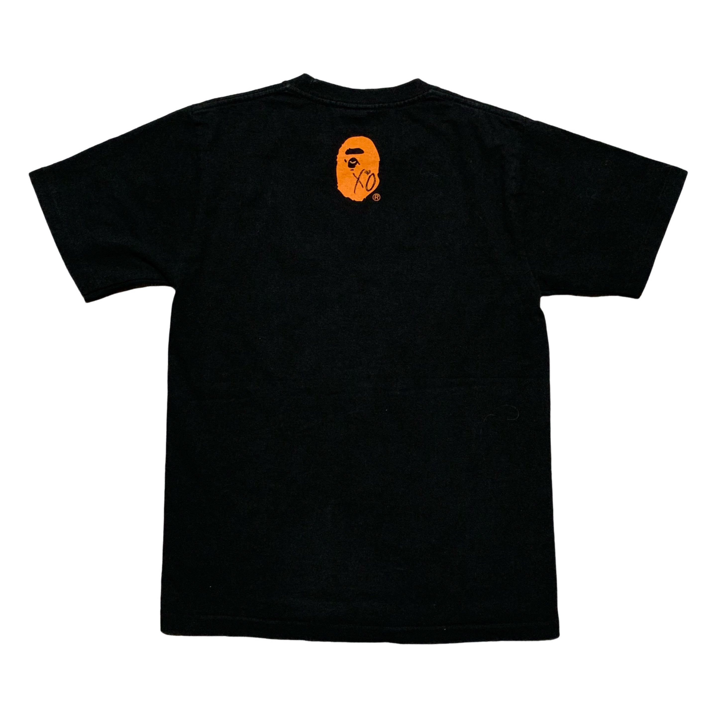 Bape Small XO Busy Works Black Tee 'The Weekend'