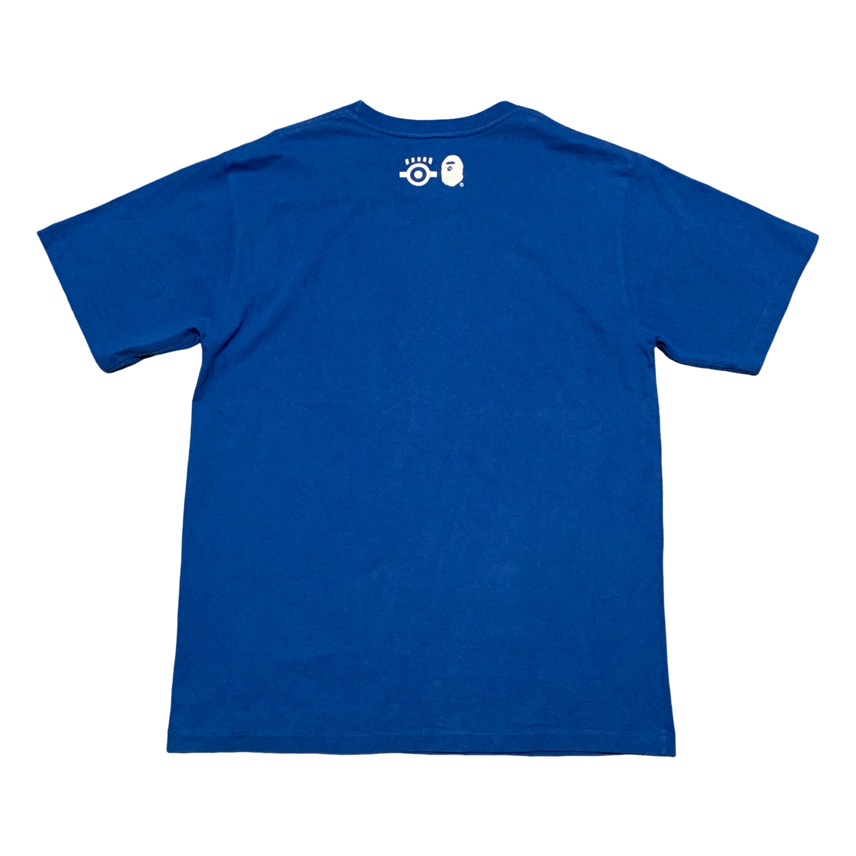 Bape Large Minions Baby Milo Blue Tee A Bathing Ape