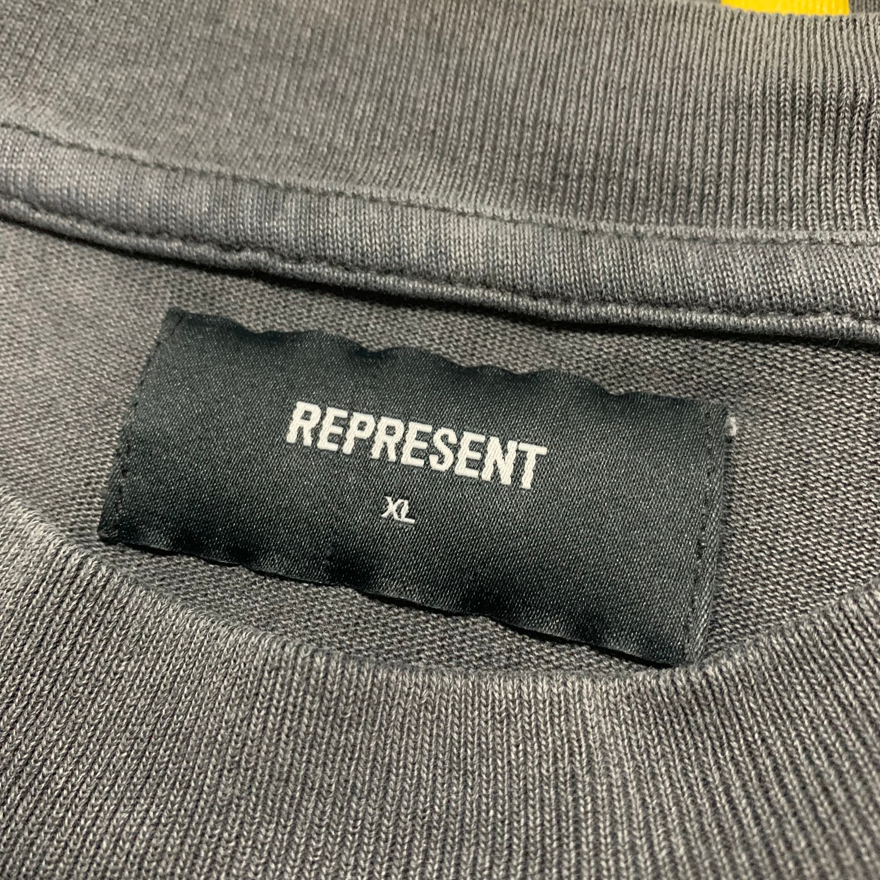 Represent XL Staff London Vintage Grey Tee