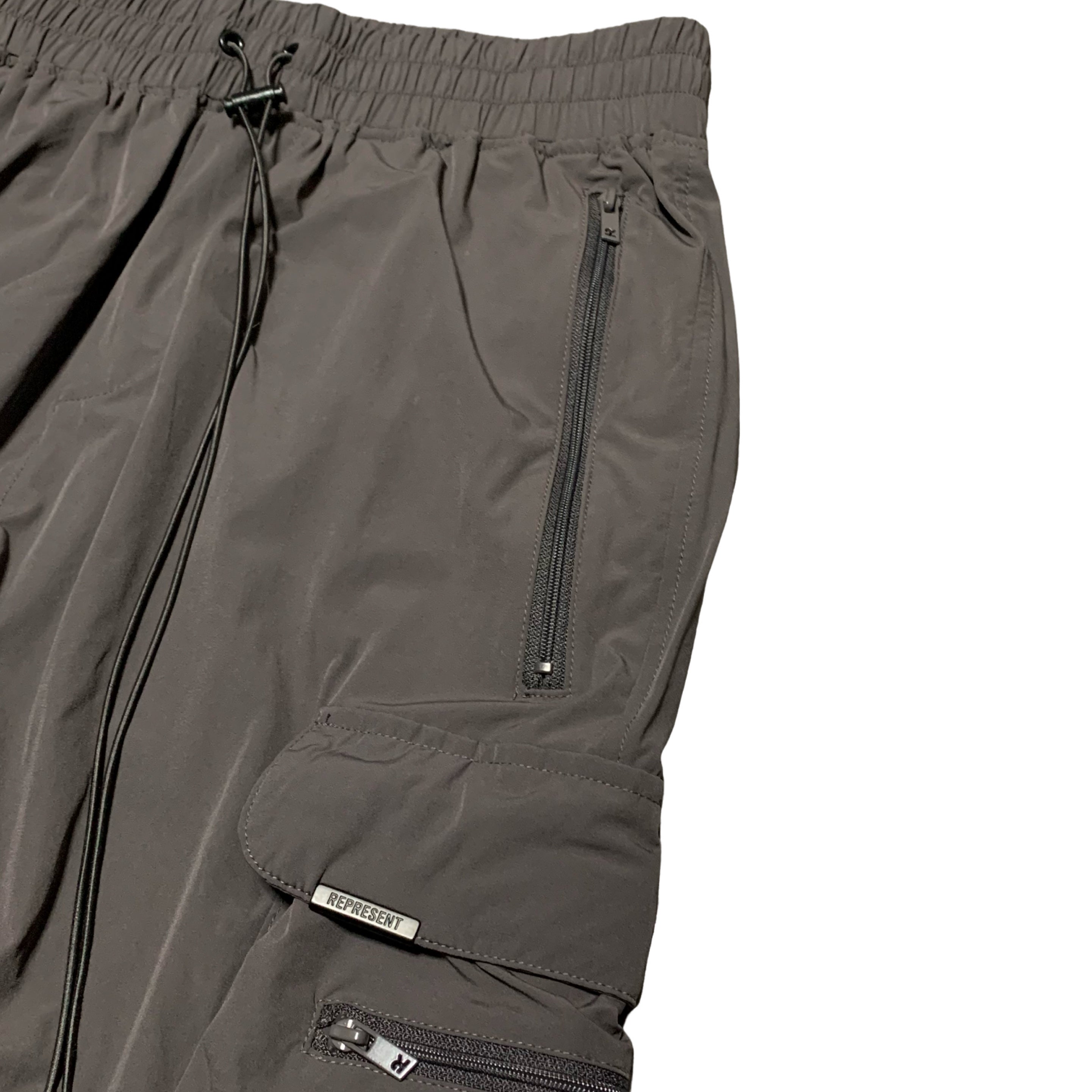 Represent XS 247 Pants Grey Cargo Track Pant Bottoms