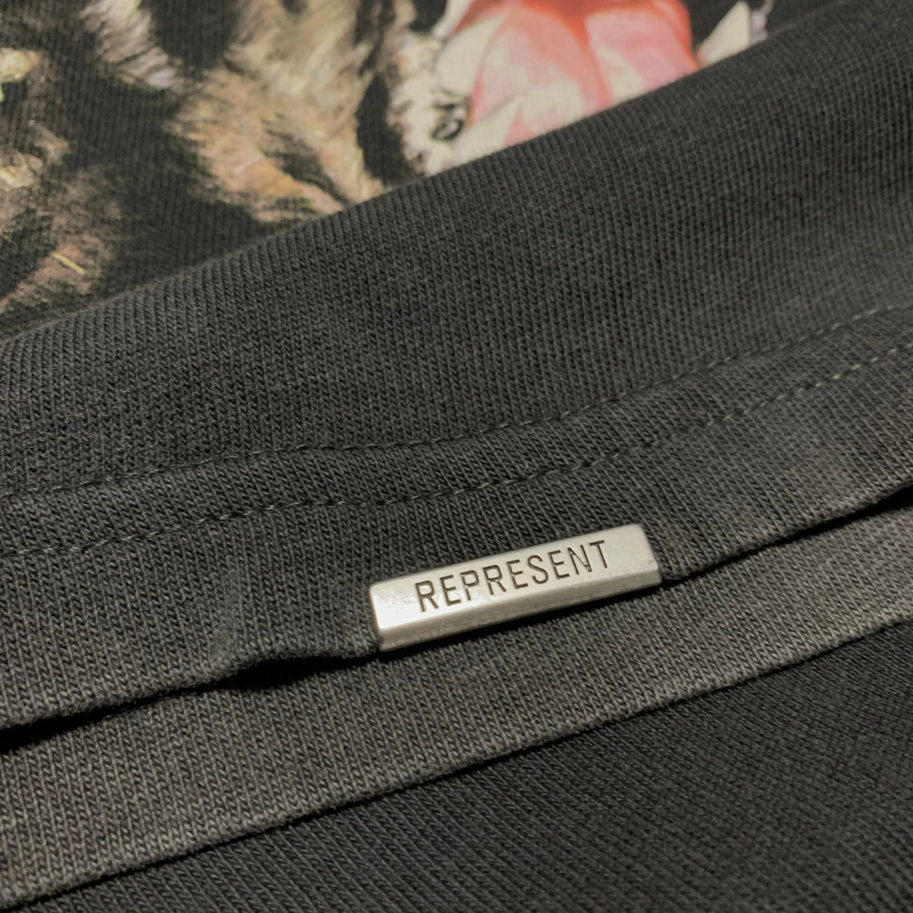 Represent Small Pure Breed Graphic Black Tee