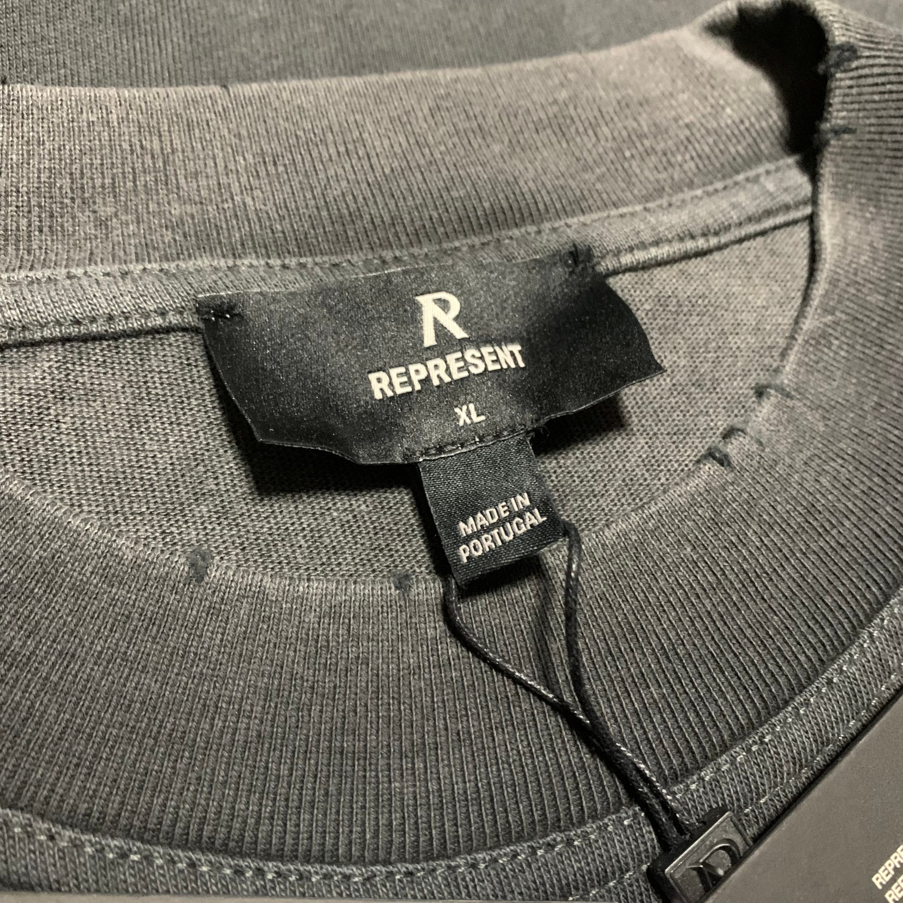 Represent XL Spirit Reaper Vintage Black Tee