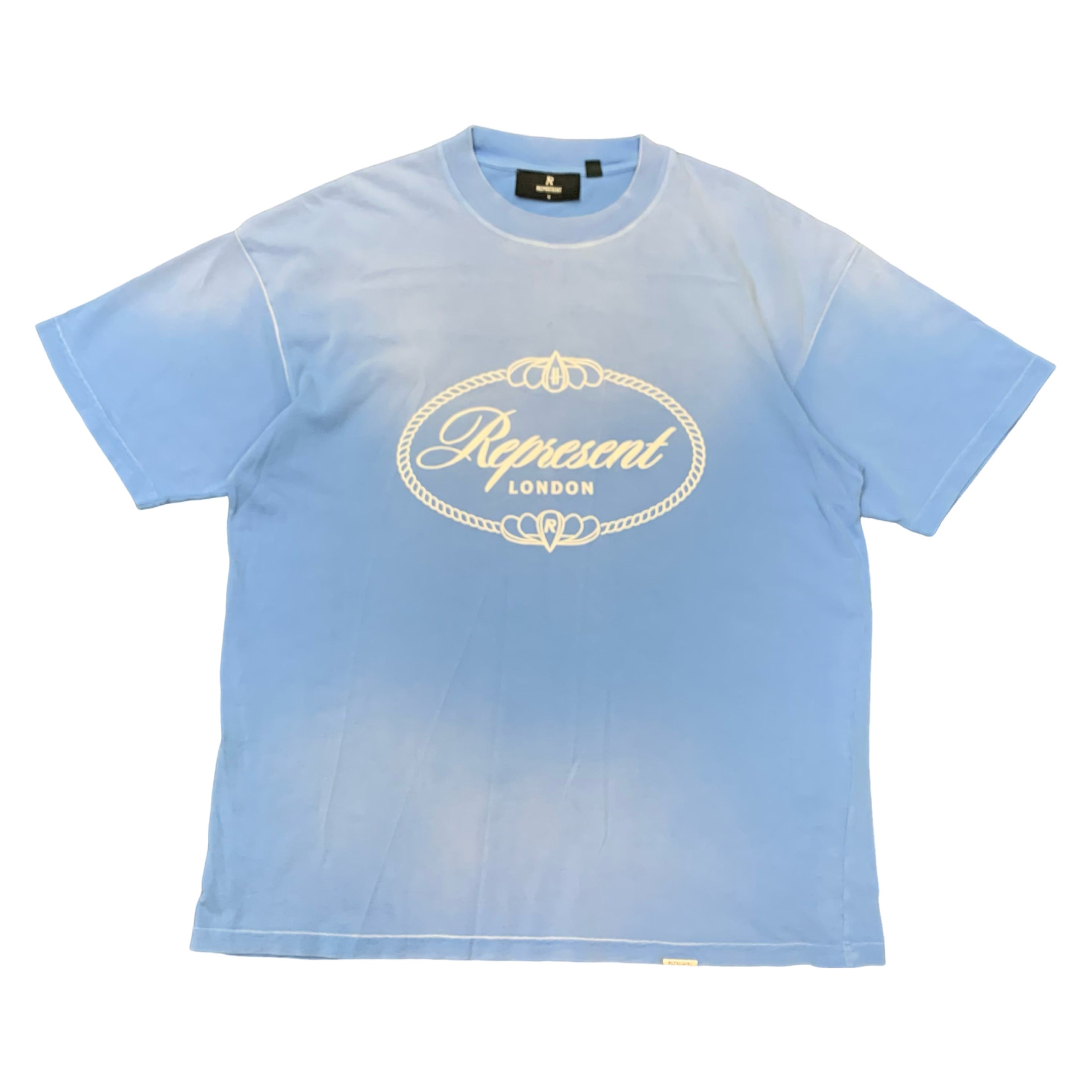 Represent Small Tee Harrods Crest Blue T-Shirt