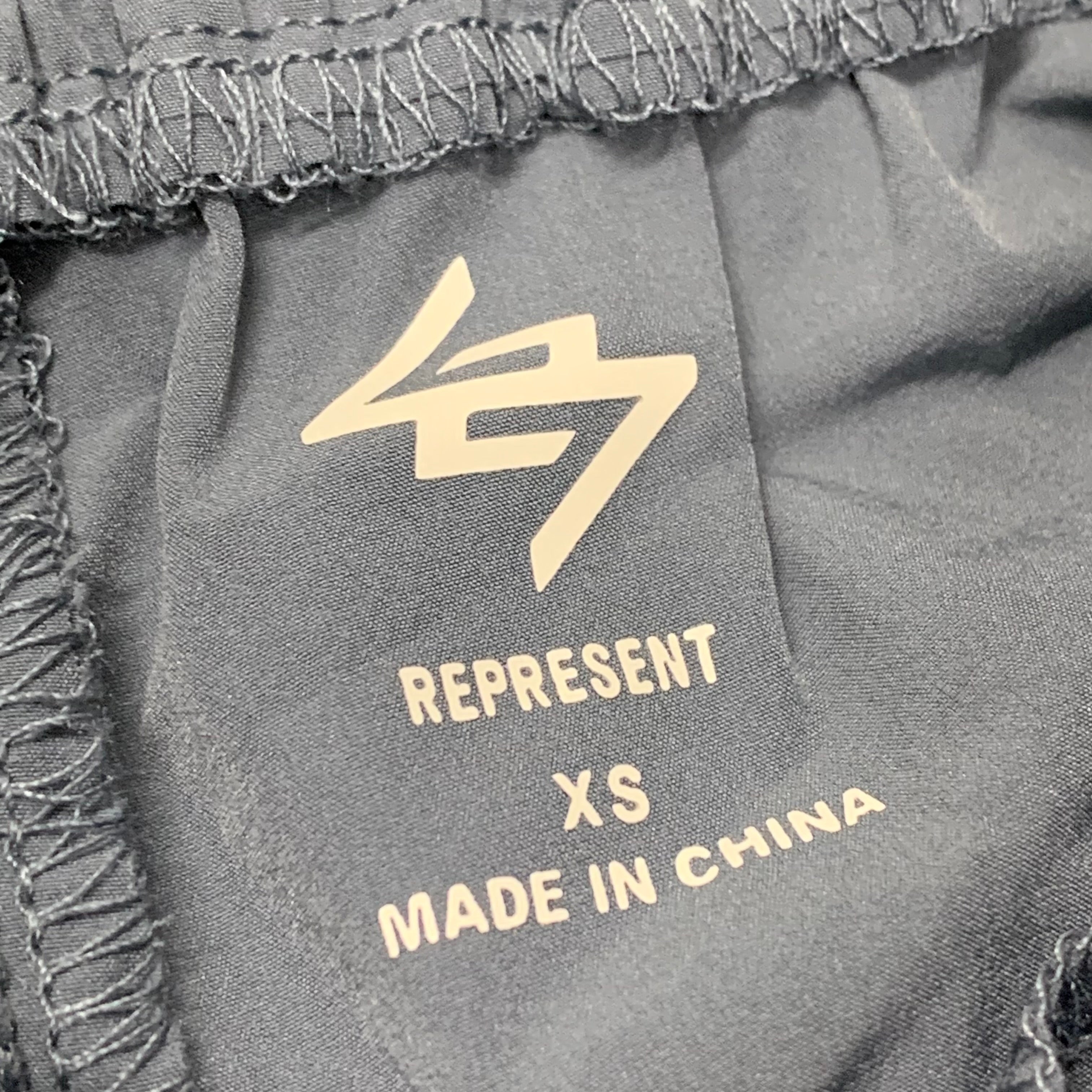 Represent XS Shorts 247 Dusky Navy Blue Track Pants
