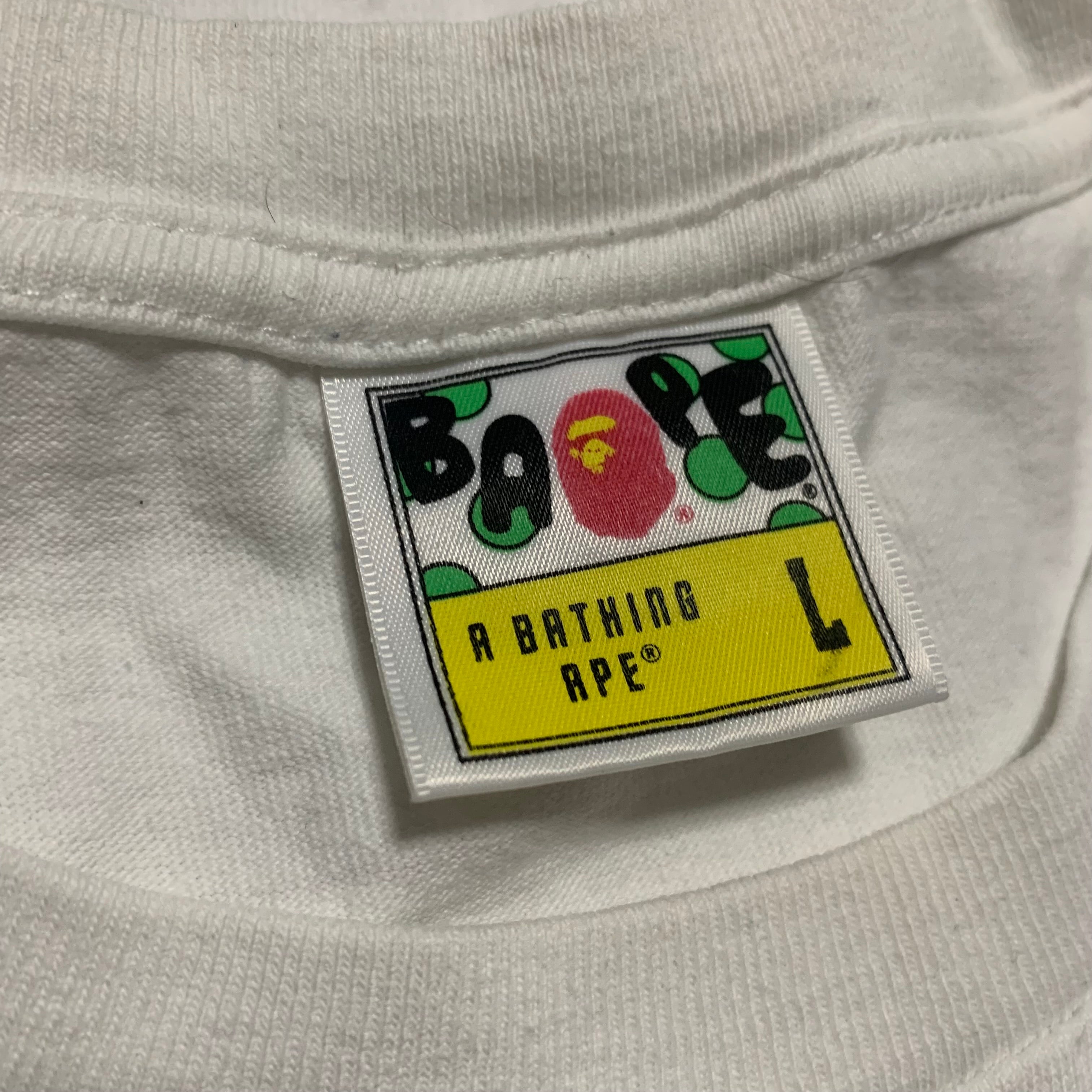 Bape Large Year Of The Boar White Tee A Bathing Ape