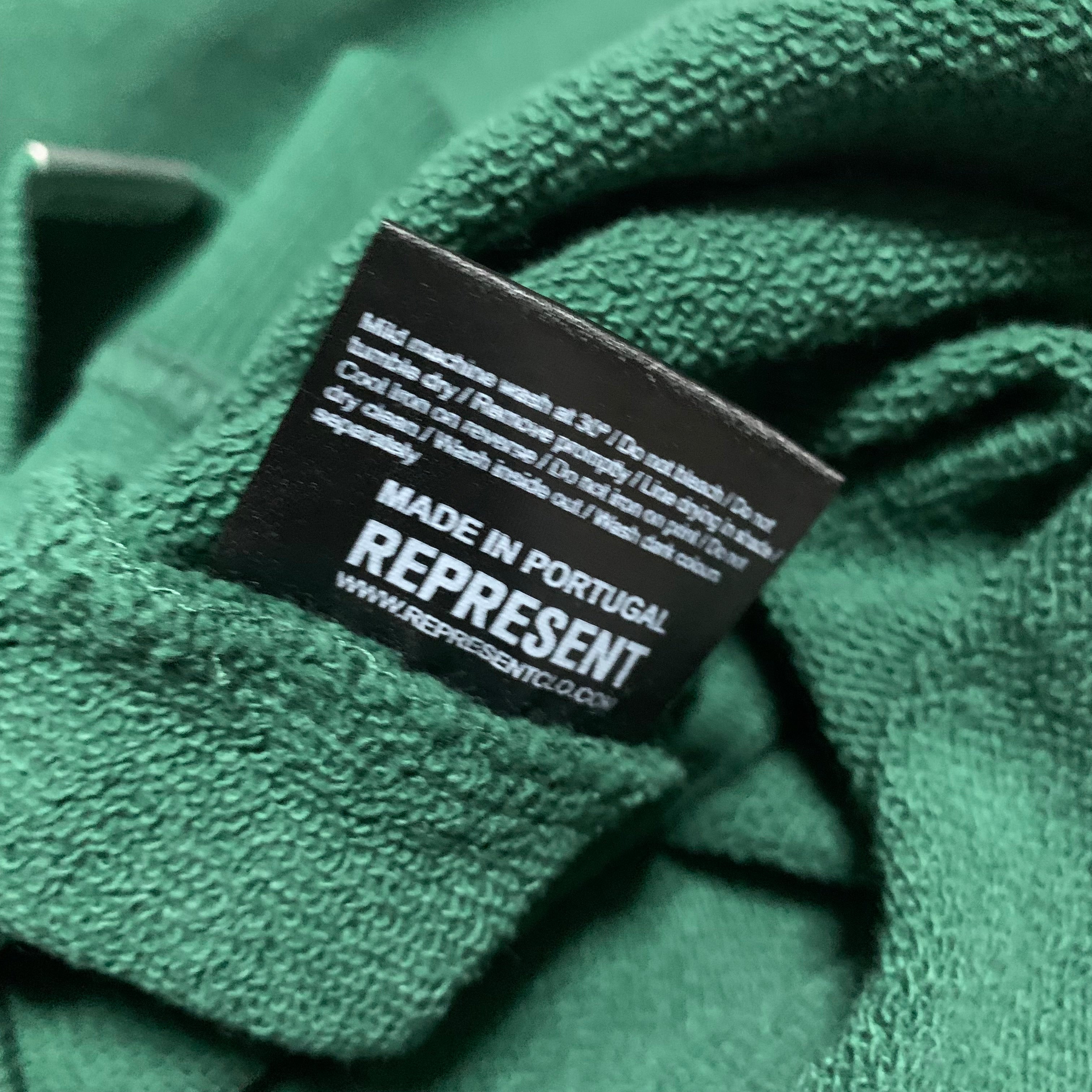 Represent XS Owners Club Racing Green Sweater Sweatshirt Crewneck